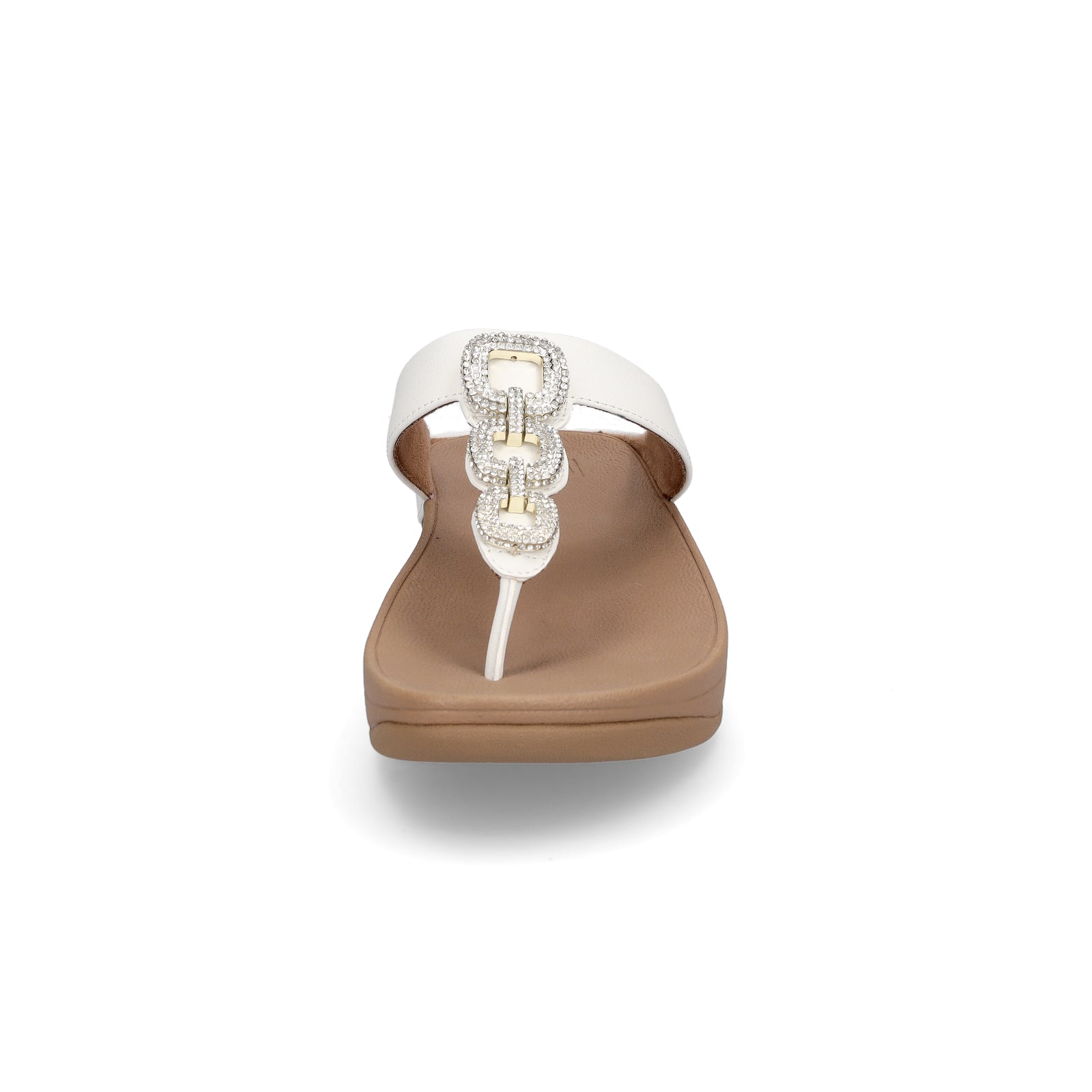 FitFlop women's Fino mules white