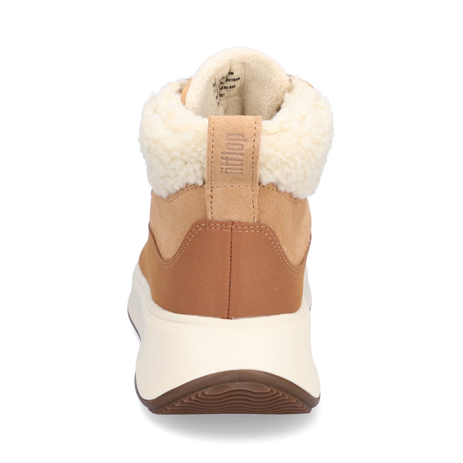 FitFlop Damen Schnürboot F-MODE TE sand braun