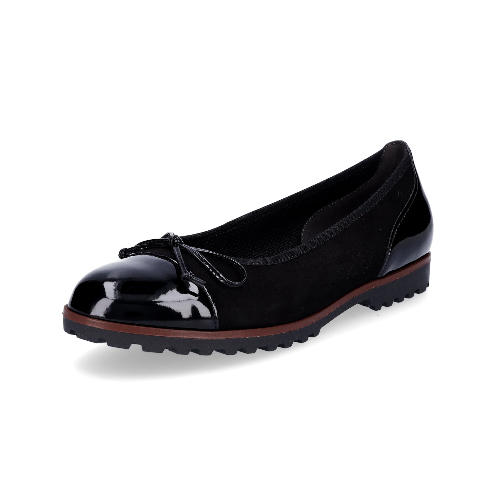 Gabor women's ballerina shoes black