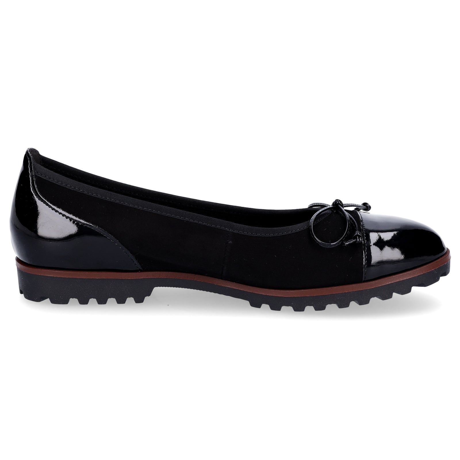 Gabor women's ballerina shoes black