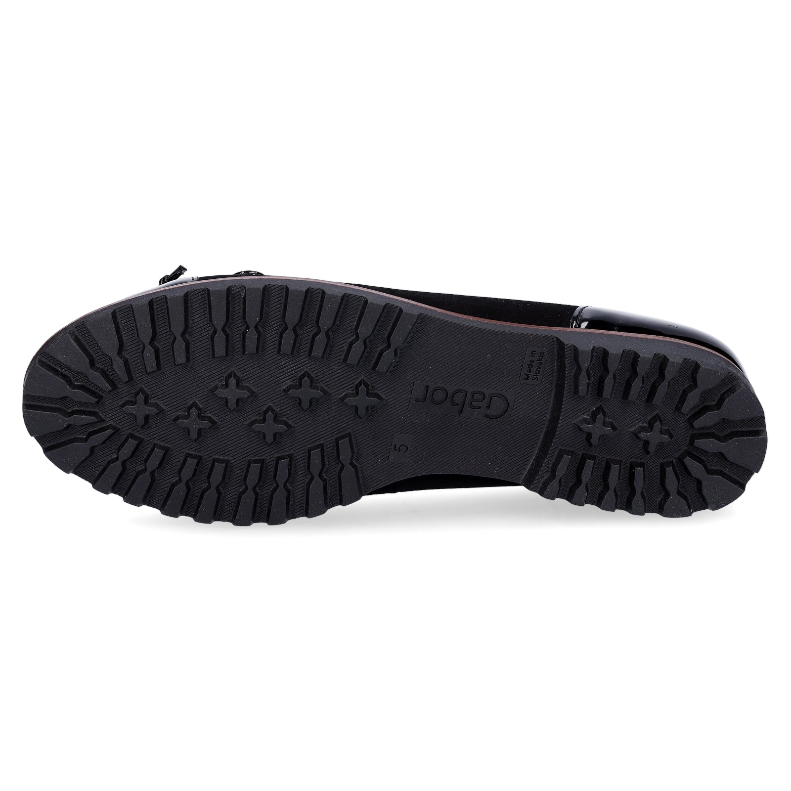 Gabor women's ballerina shoes black