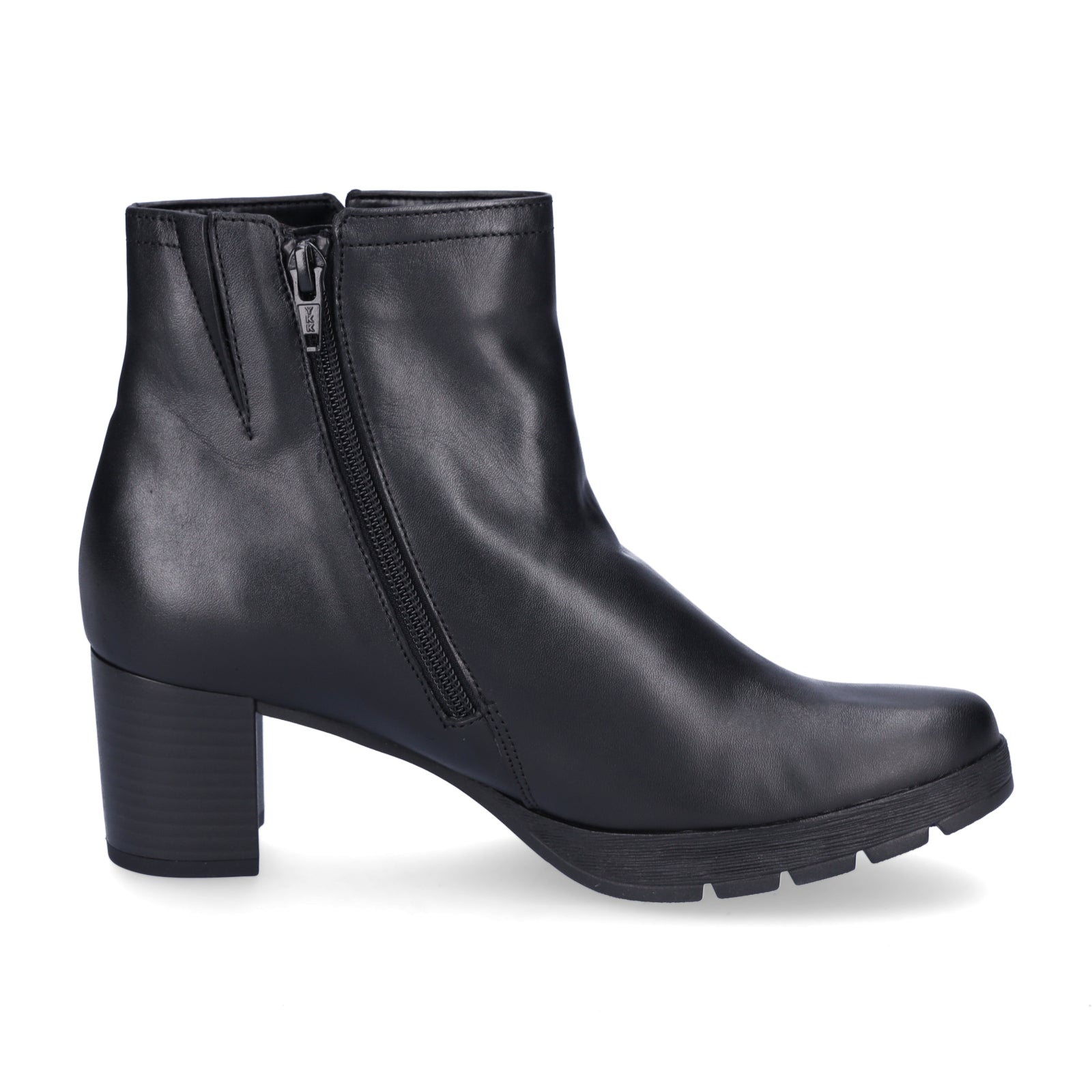 Gabor Damen Leder Stiefelette schwarz