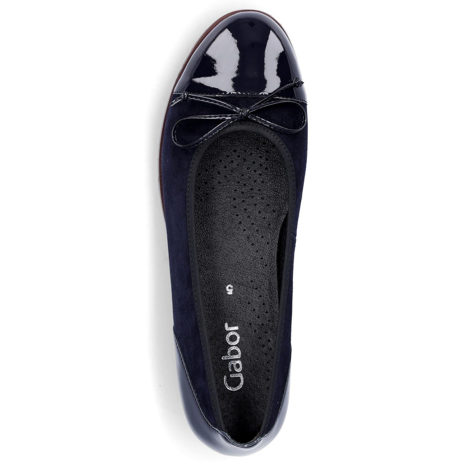 Gabor ladies ballerina blue