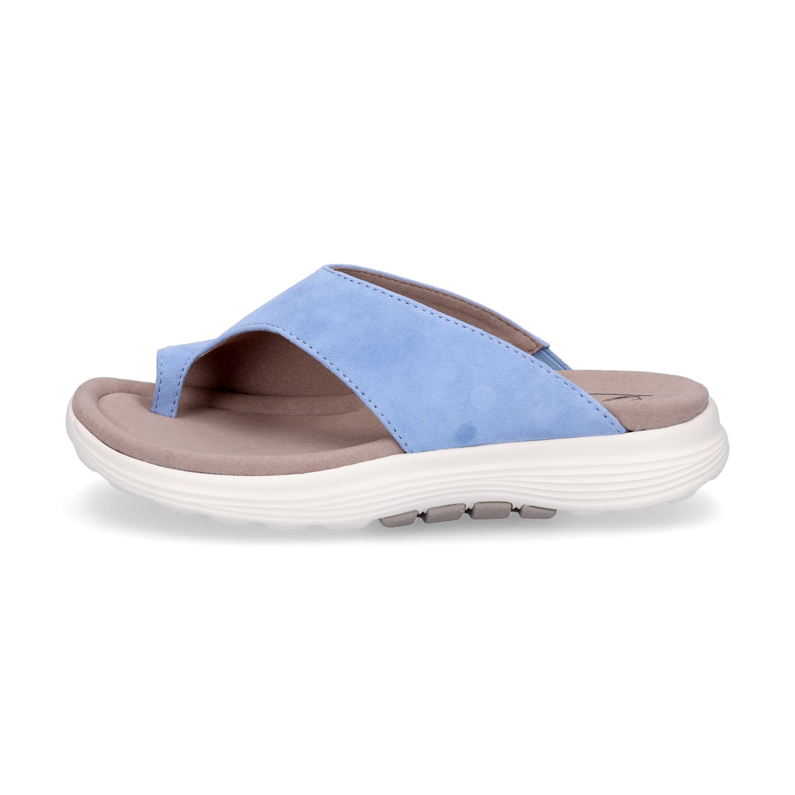 Gabor Rollingsoft women's mules arctic blue