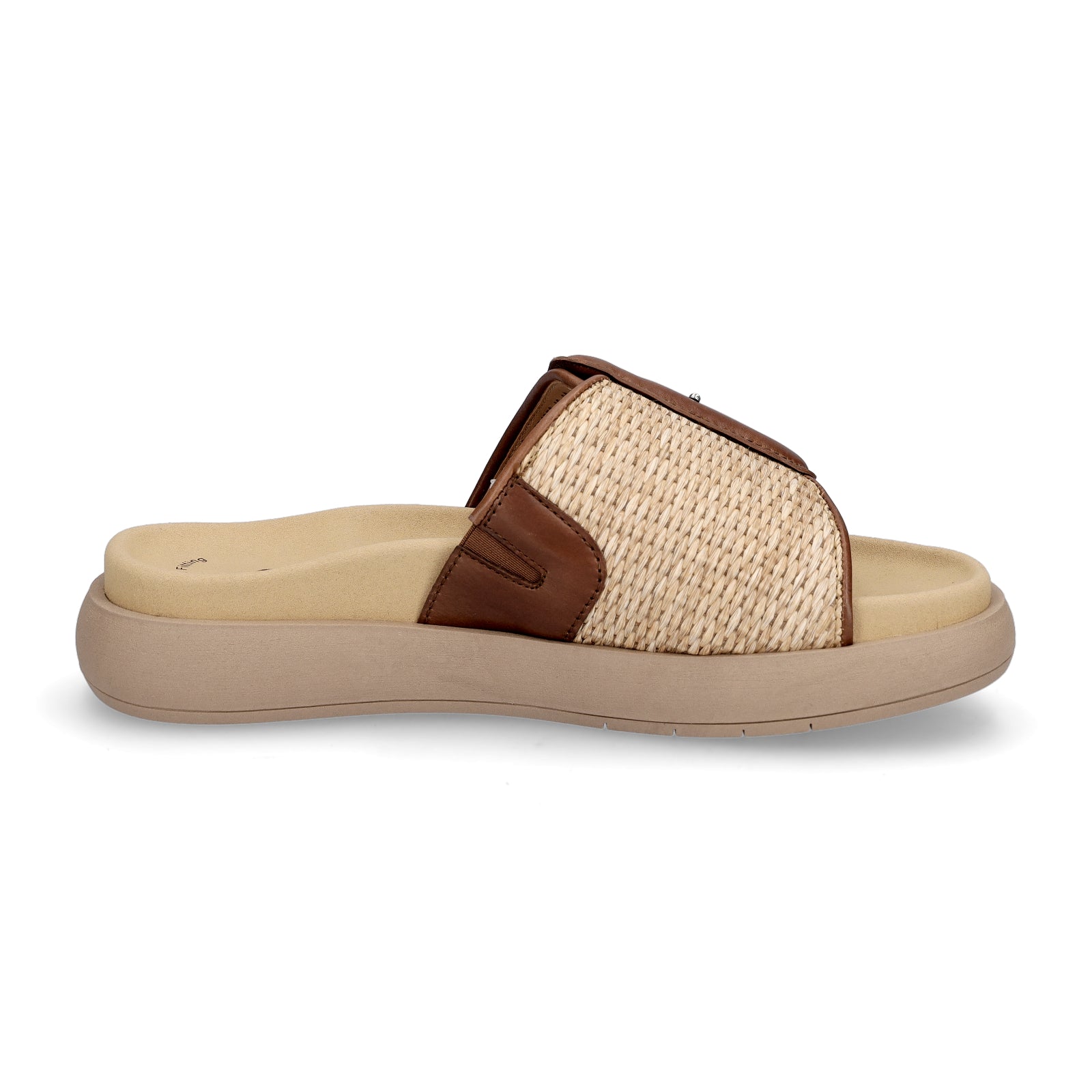 Gabor women's mules cognac caramel