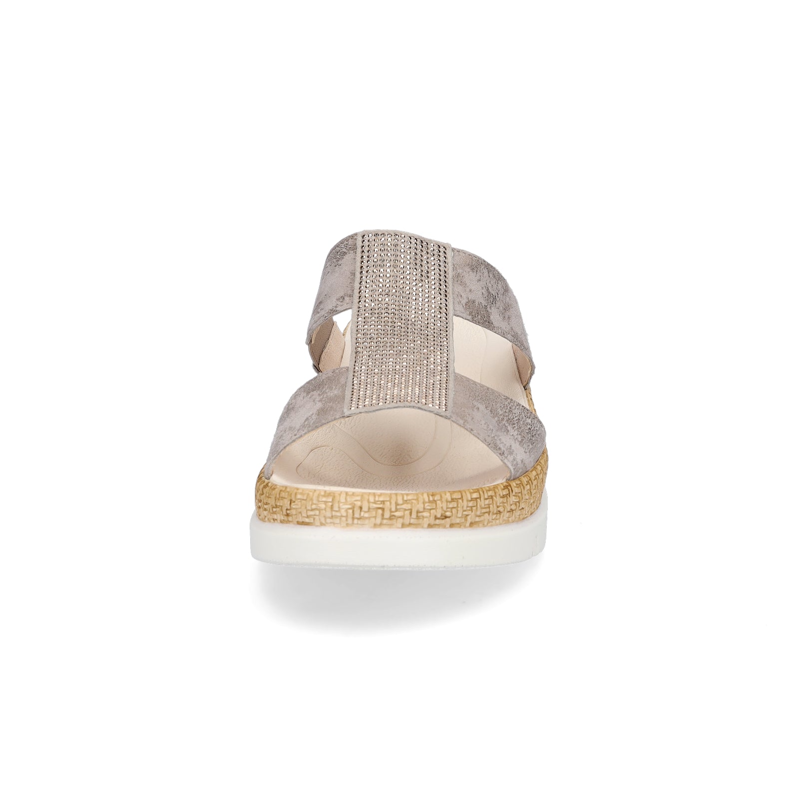Gabor Damen Keil Pantolette metallic