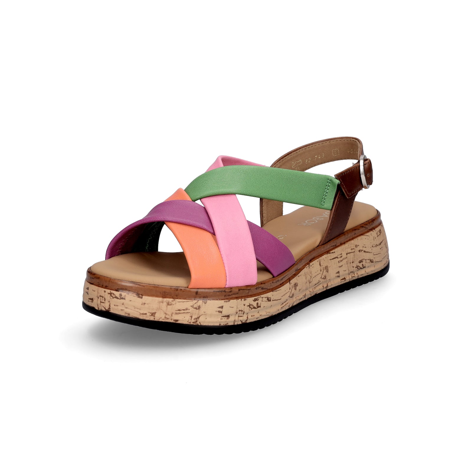 Gabor women's sandal multicolor