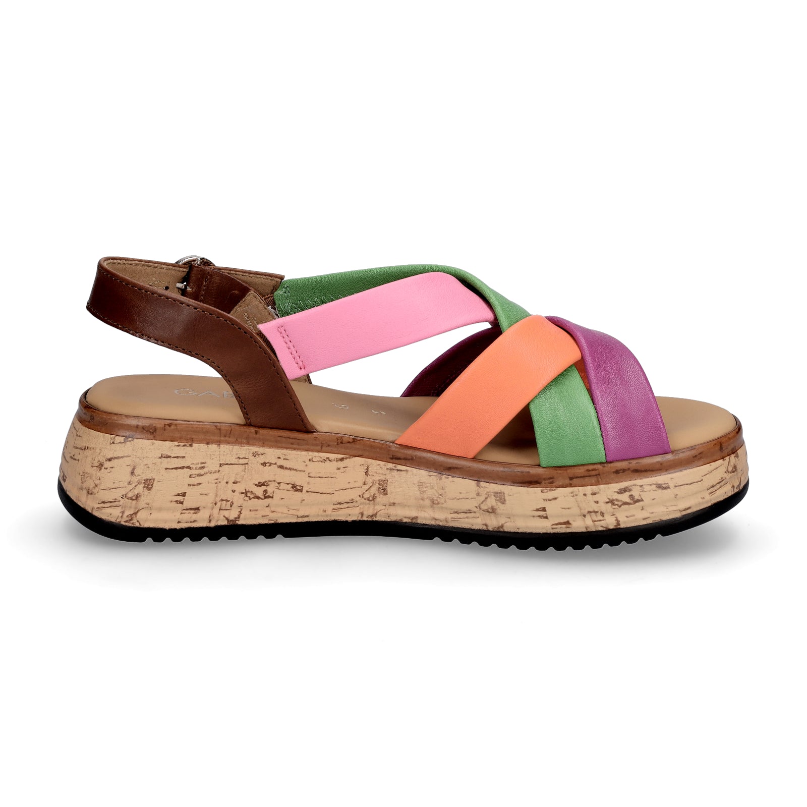 Gabor women's sandal multicolor