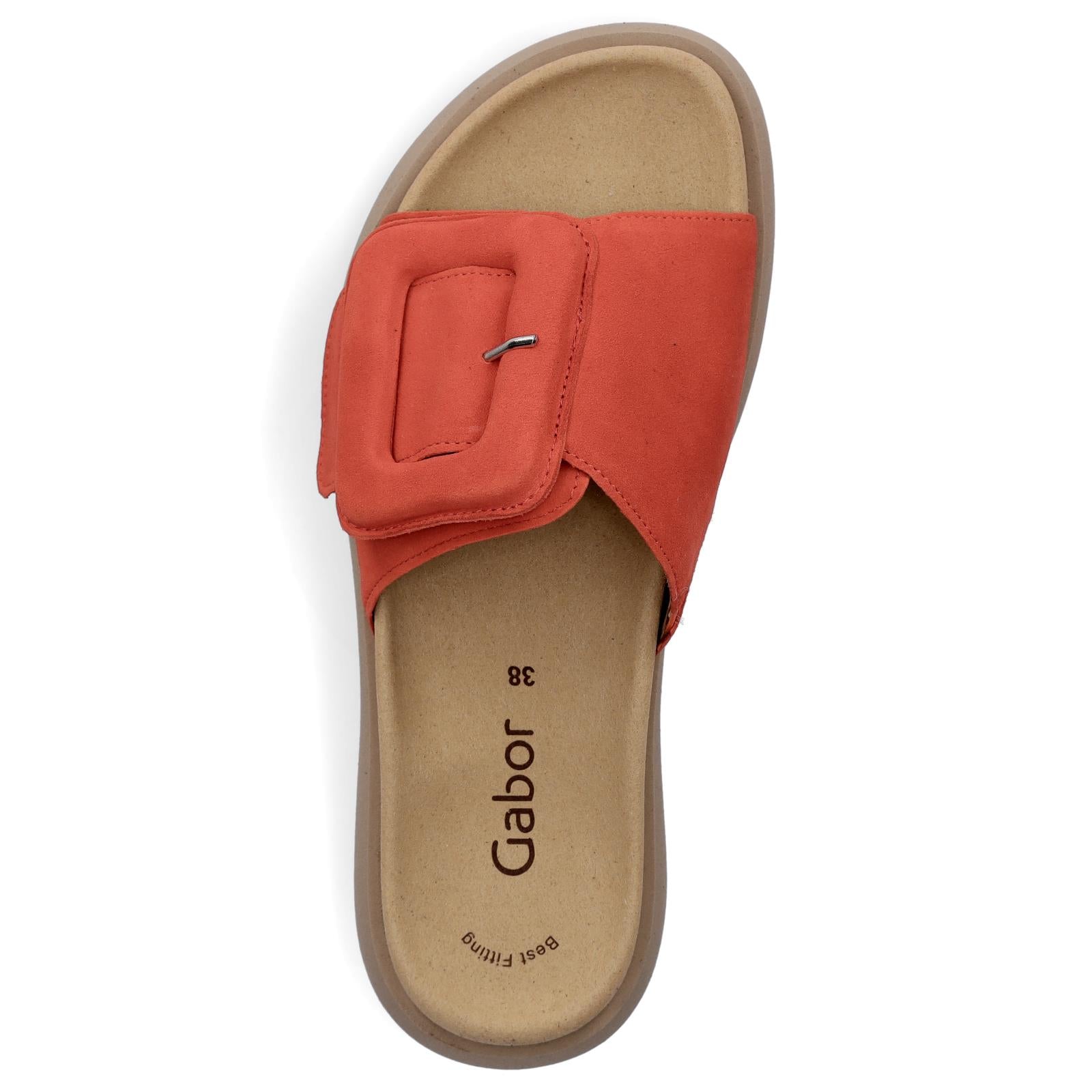 Gabor women's mules orange