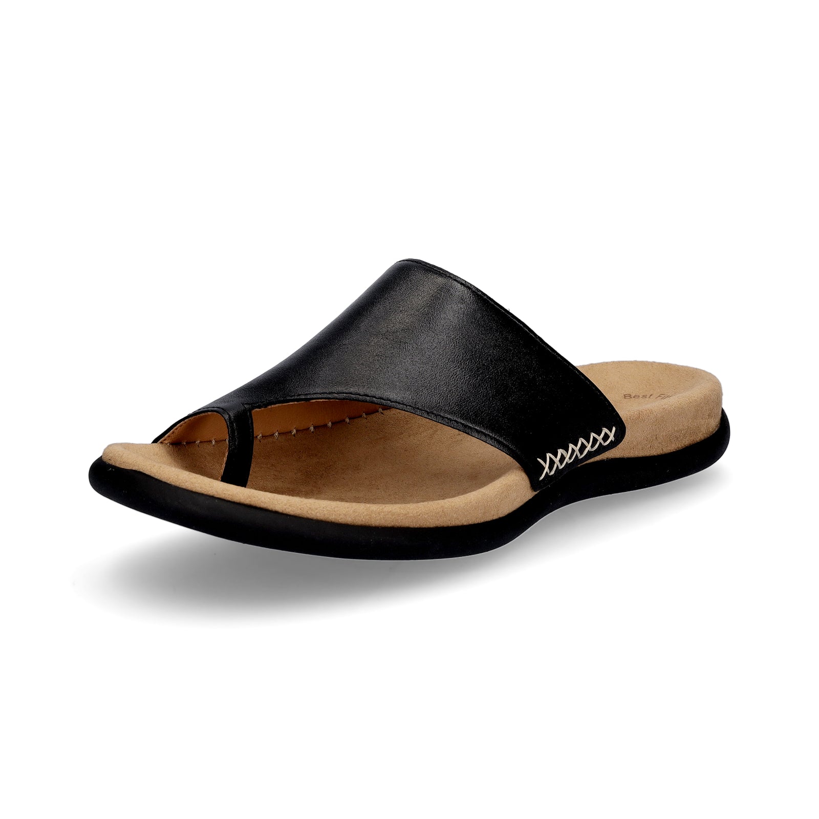 Gabor women's leather mules black