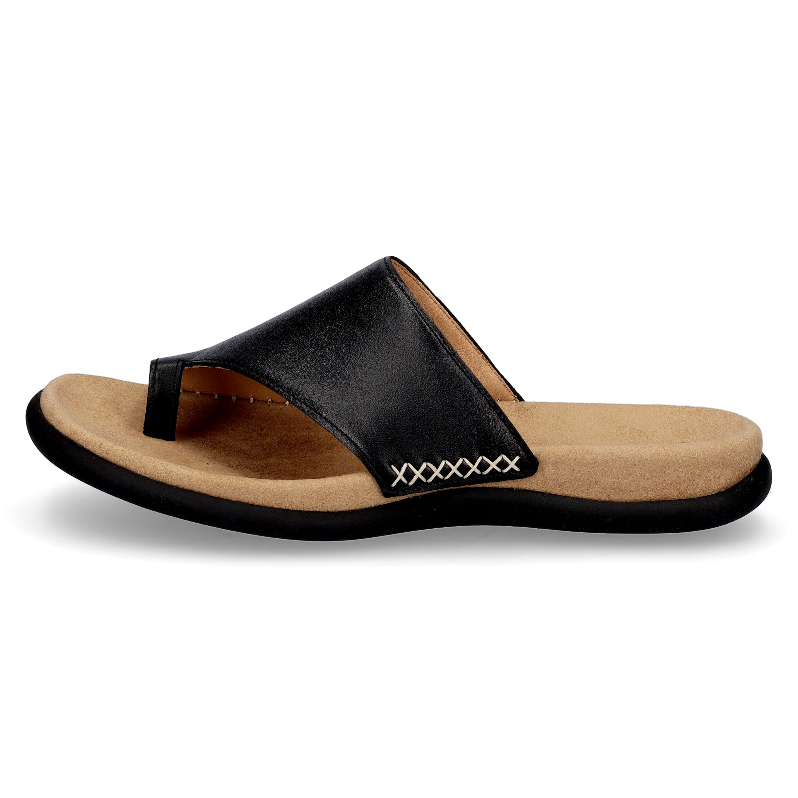 Gabor women's leather mules black