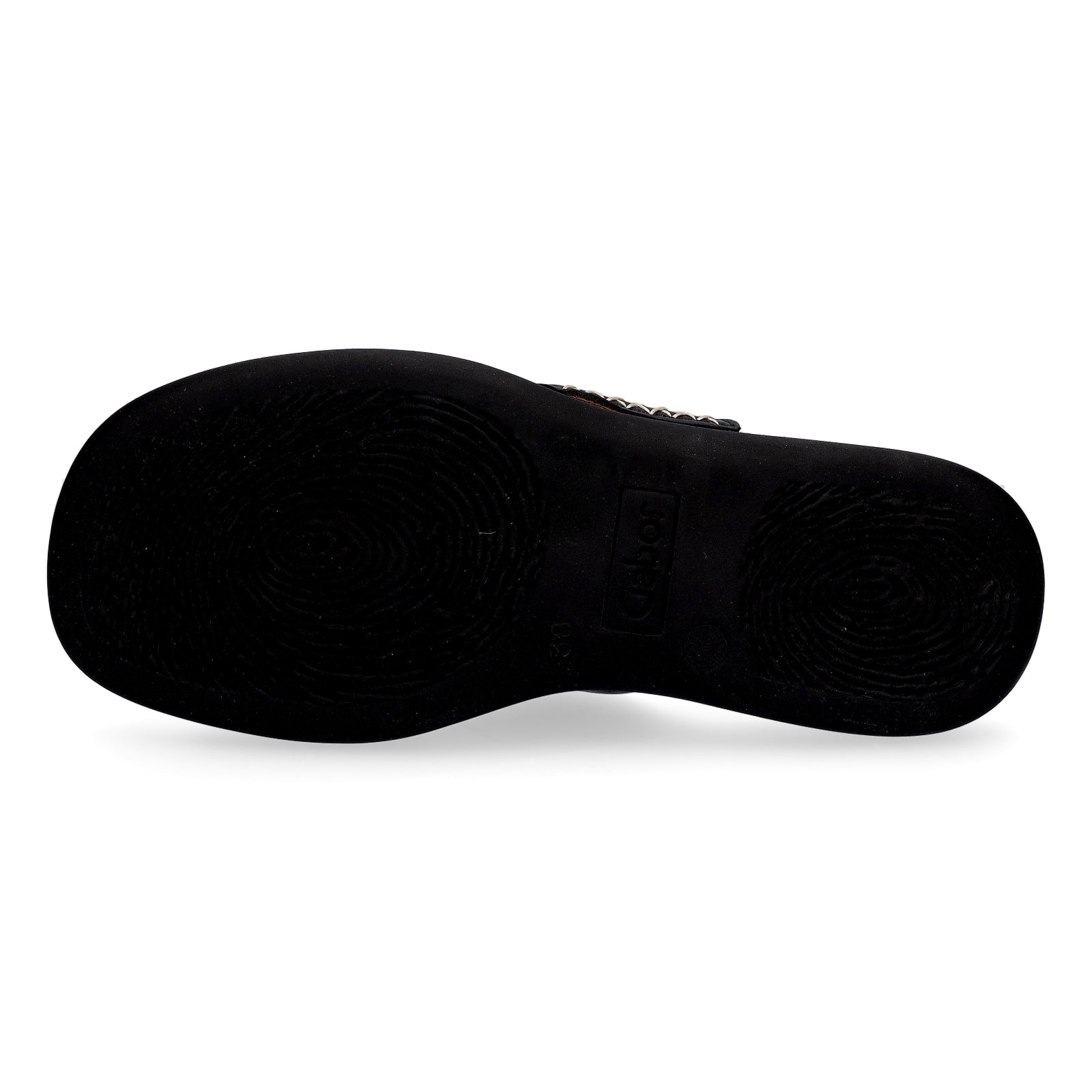 Gabor women's leather mules black