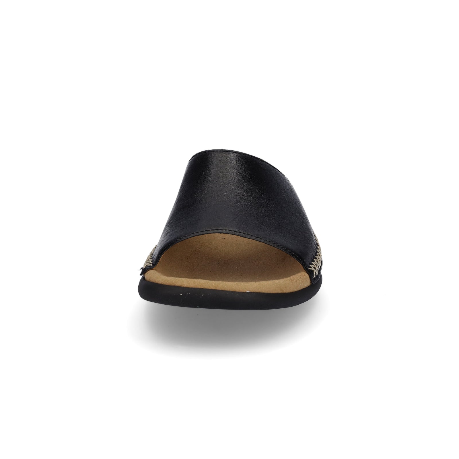 Gabor women's leather mules black