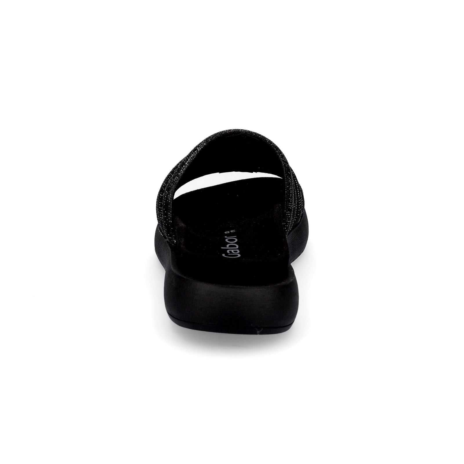 Gabor Damen Pantolette schwarz strass