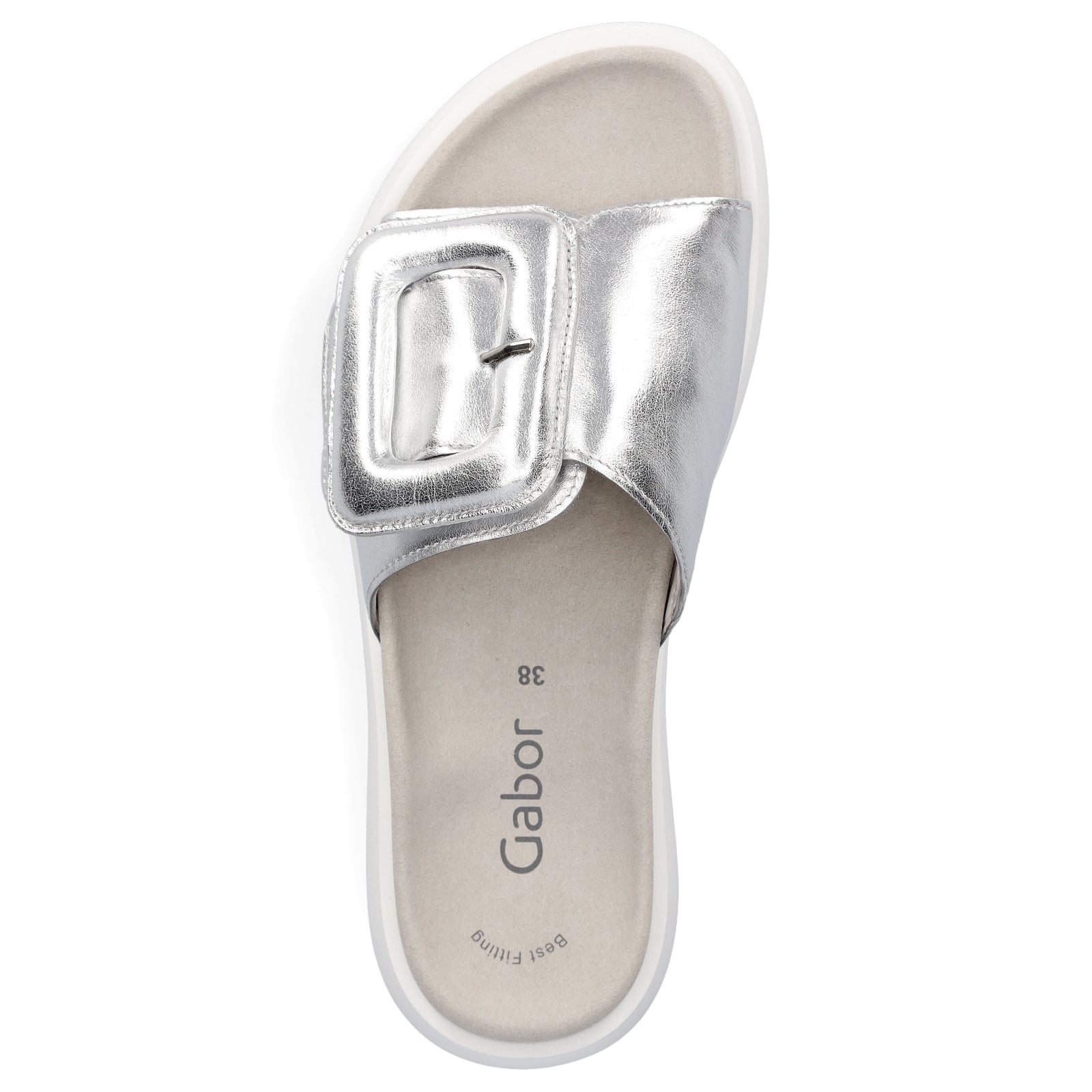 Gabor women's mules silver
