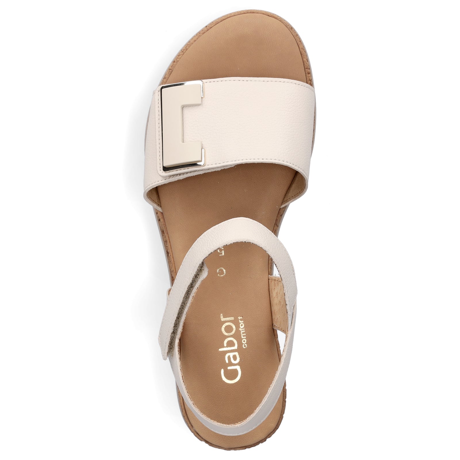 Gabor women's sandals cream