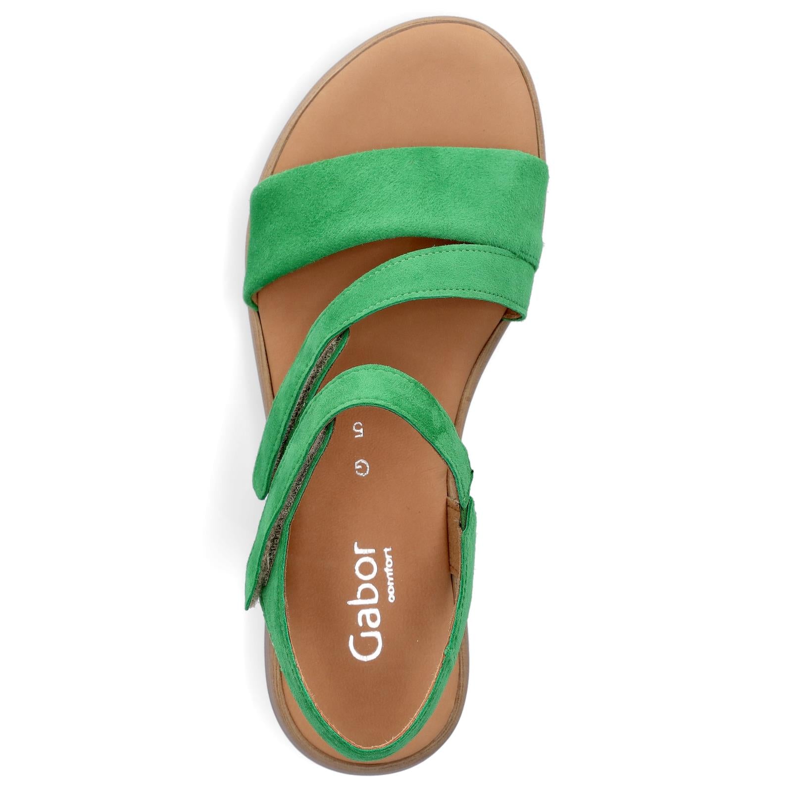 Gabor women's sandals green
