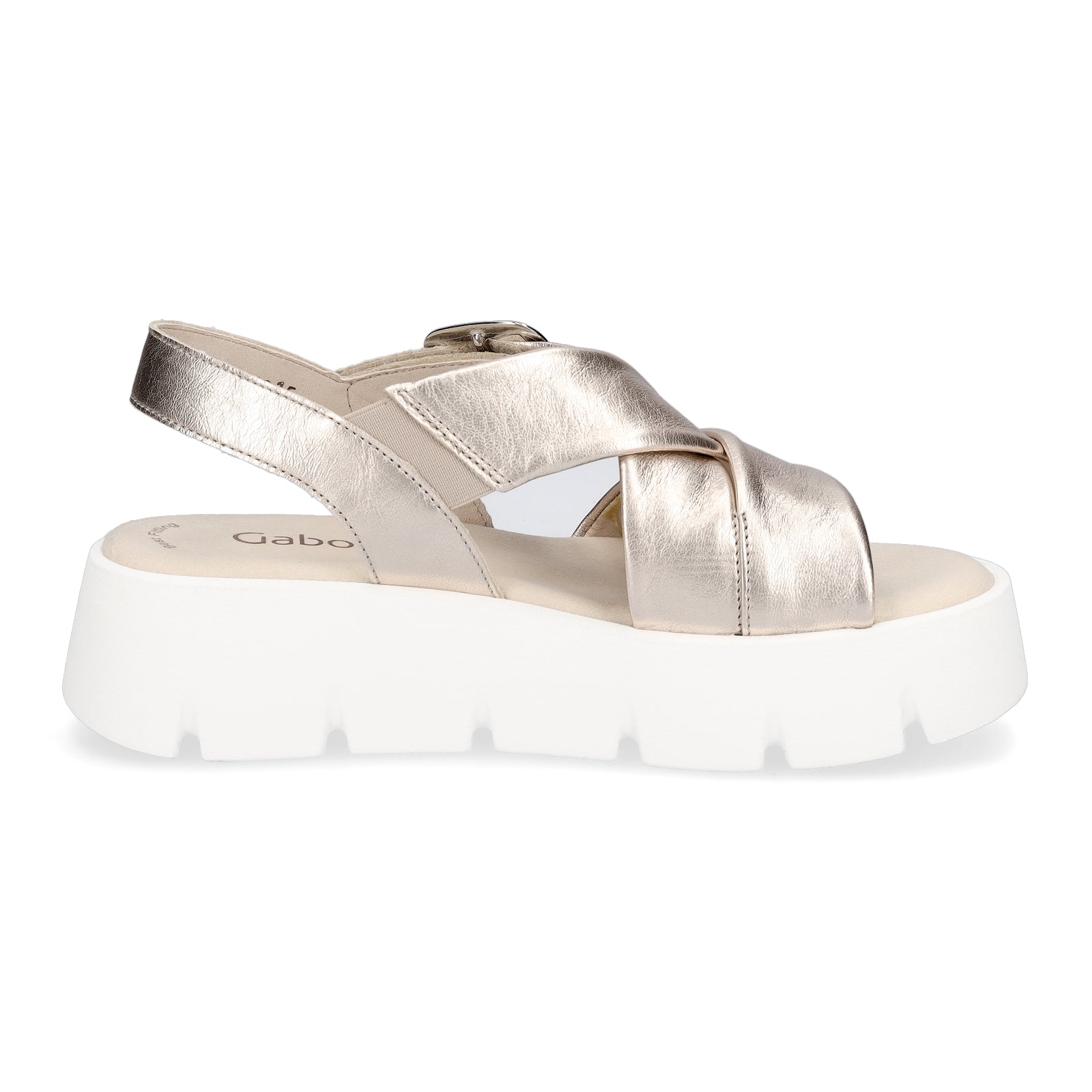 Gabor Damen Sandale gold
