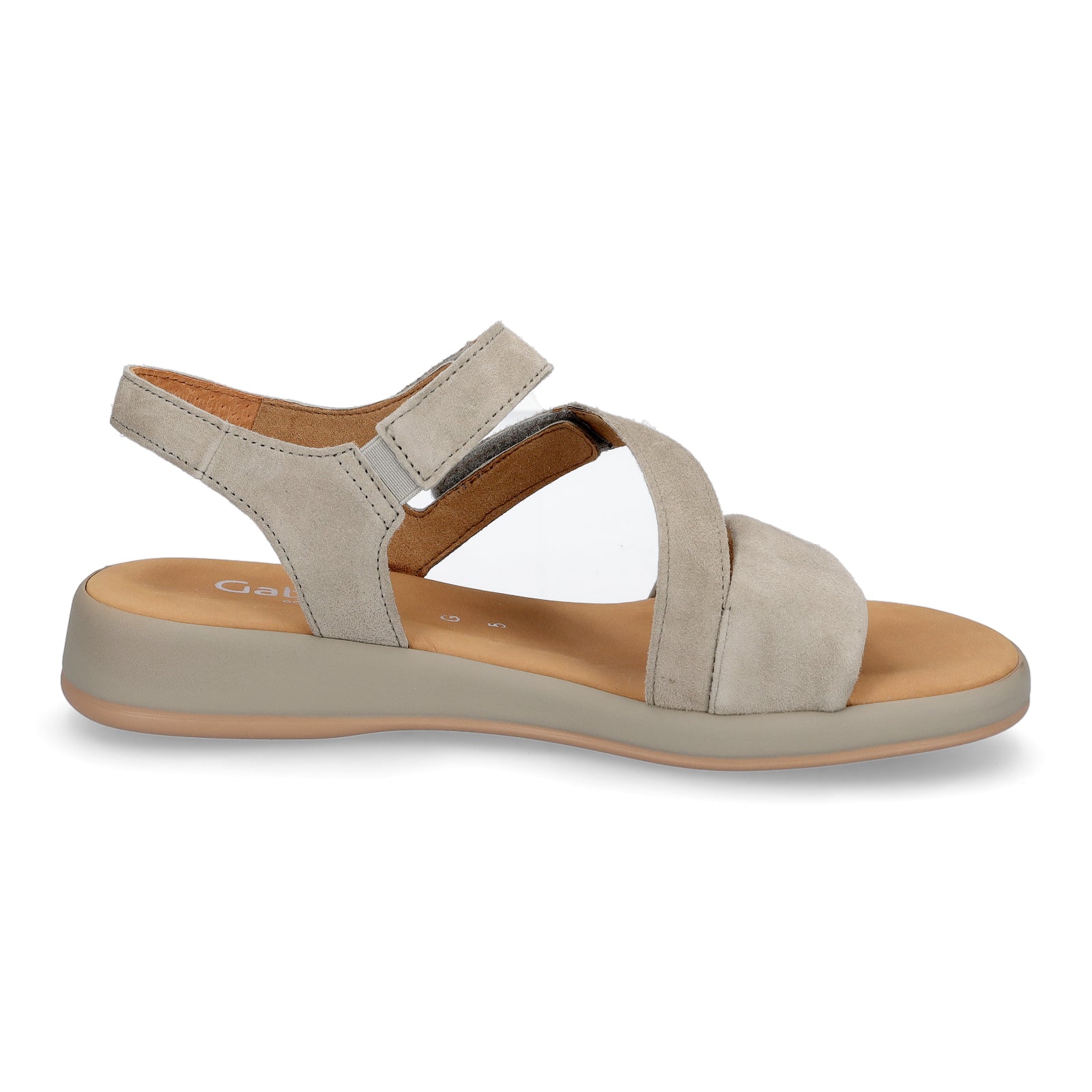 Gabor women's sandals reed green