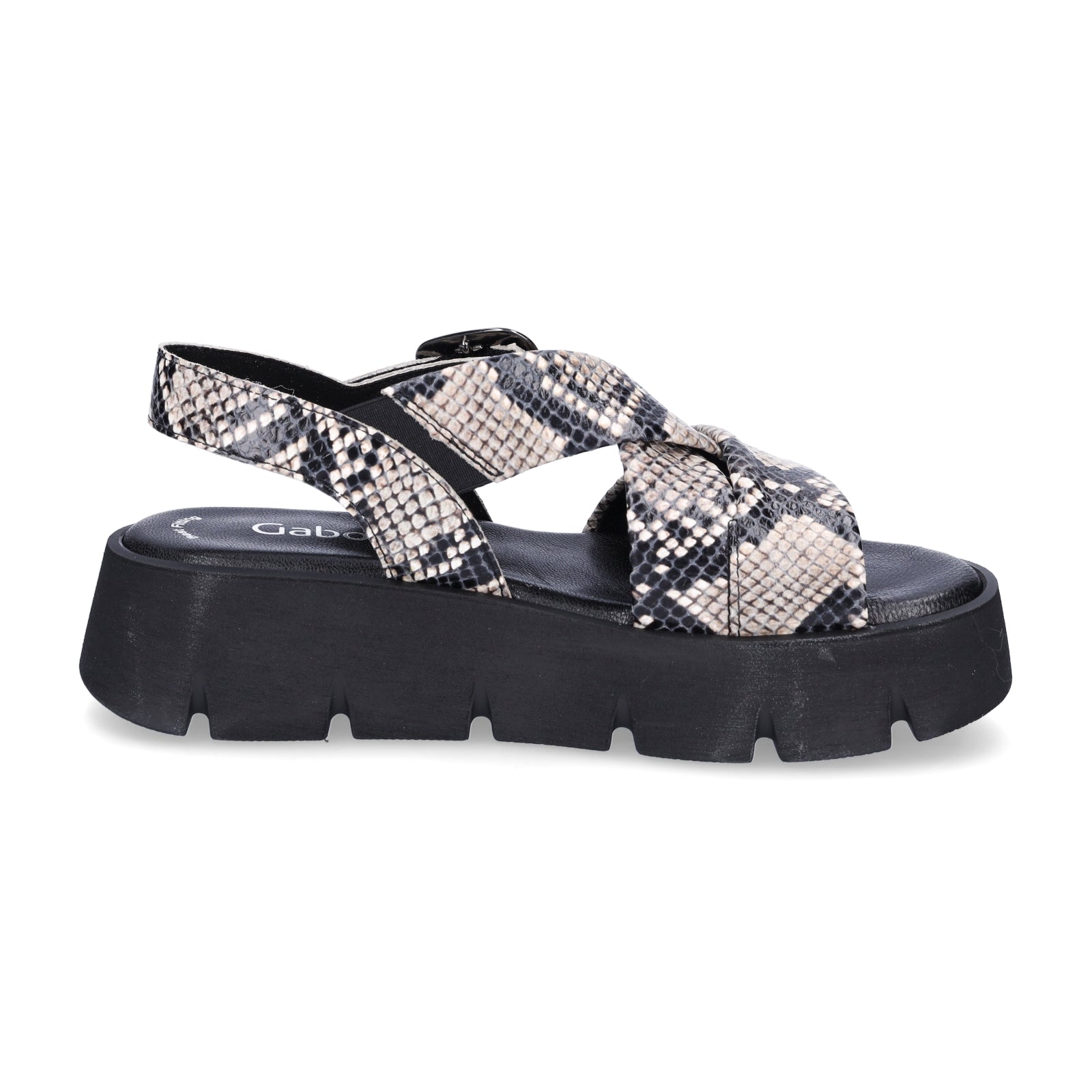 Gabor women's sandals python