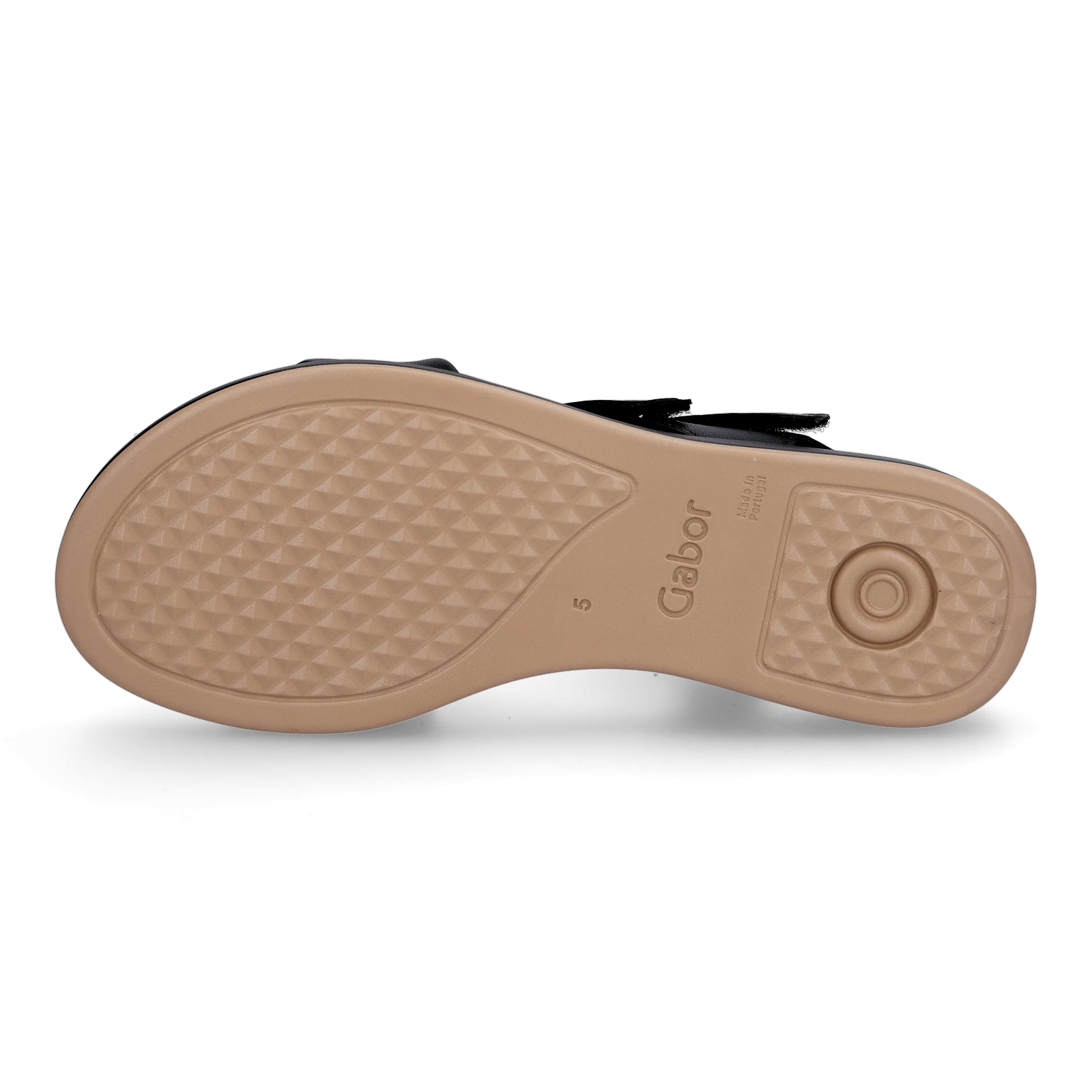 Gabor Damen Sandale schwarz