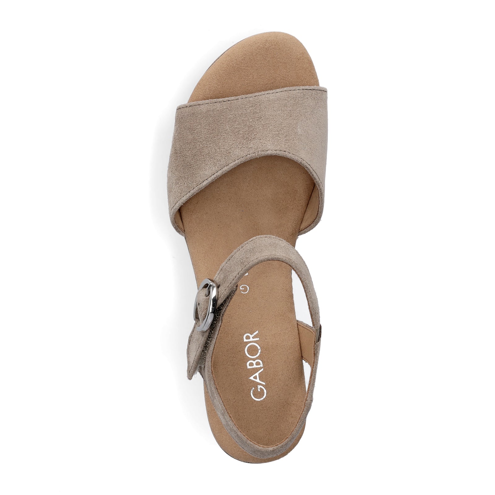 Gabor Damen Sandale taupe