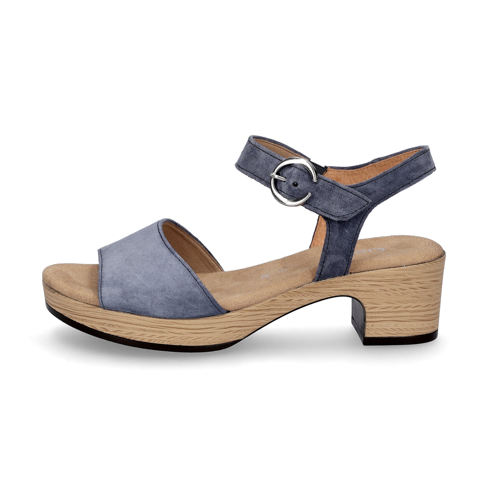 Gabor women's sandal jeans blue