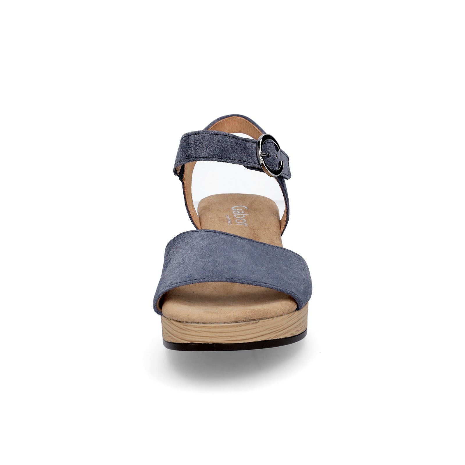 Gabor women's sandal jeans blue