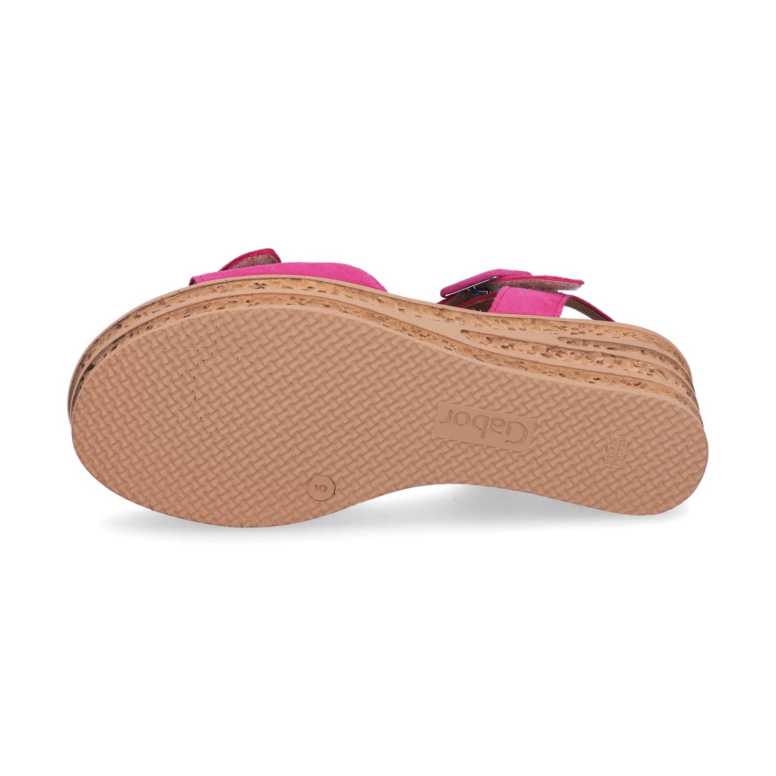 Gabor Damen Plateau Keilsandalette pink