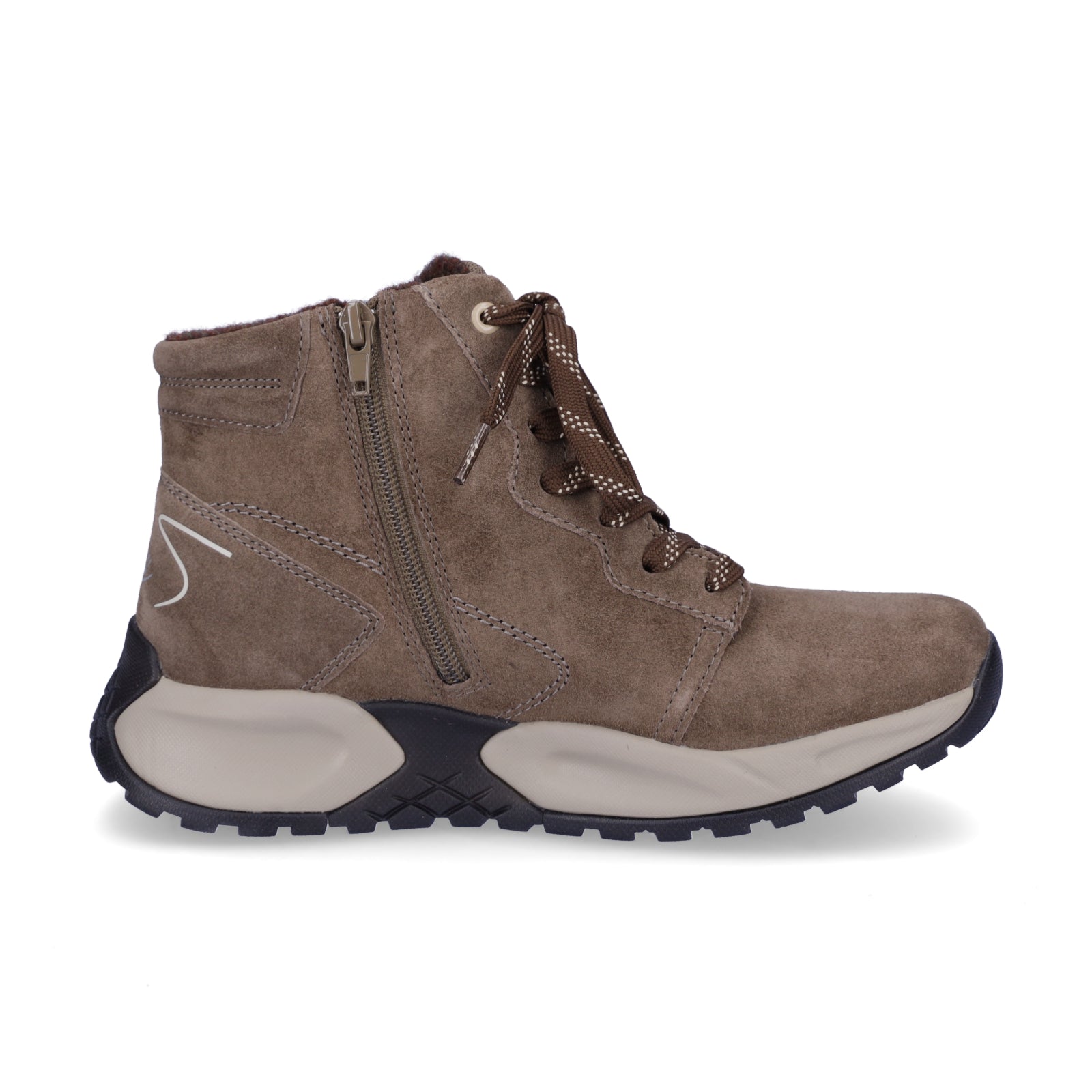 Gabor Damen Schnürstiefelette braun