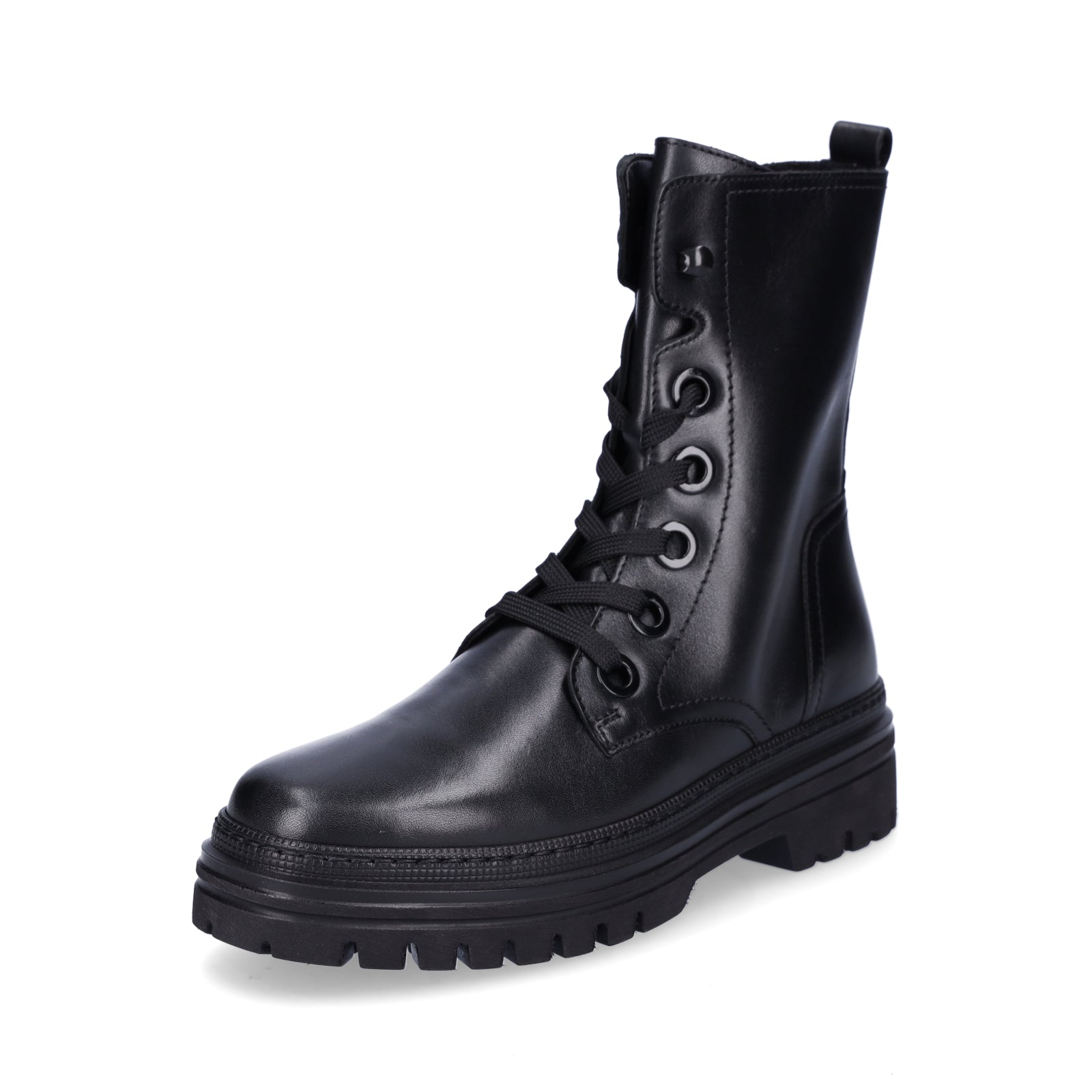 Gabor women's lace-up boot black