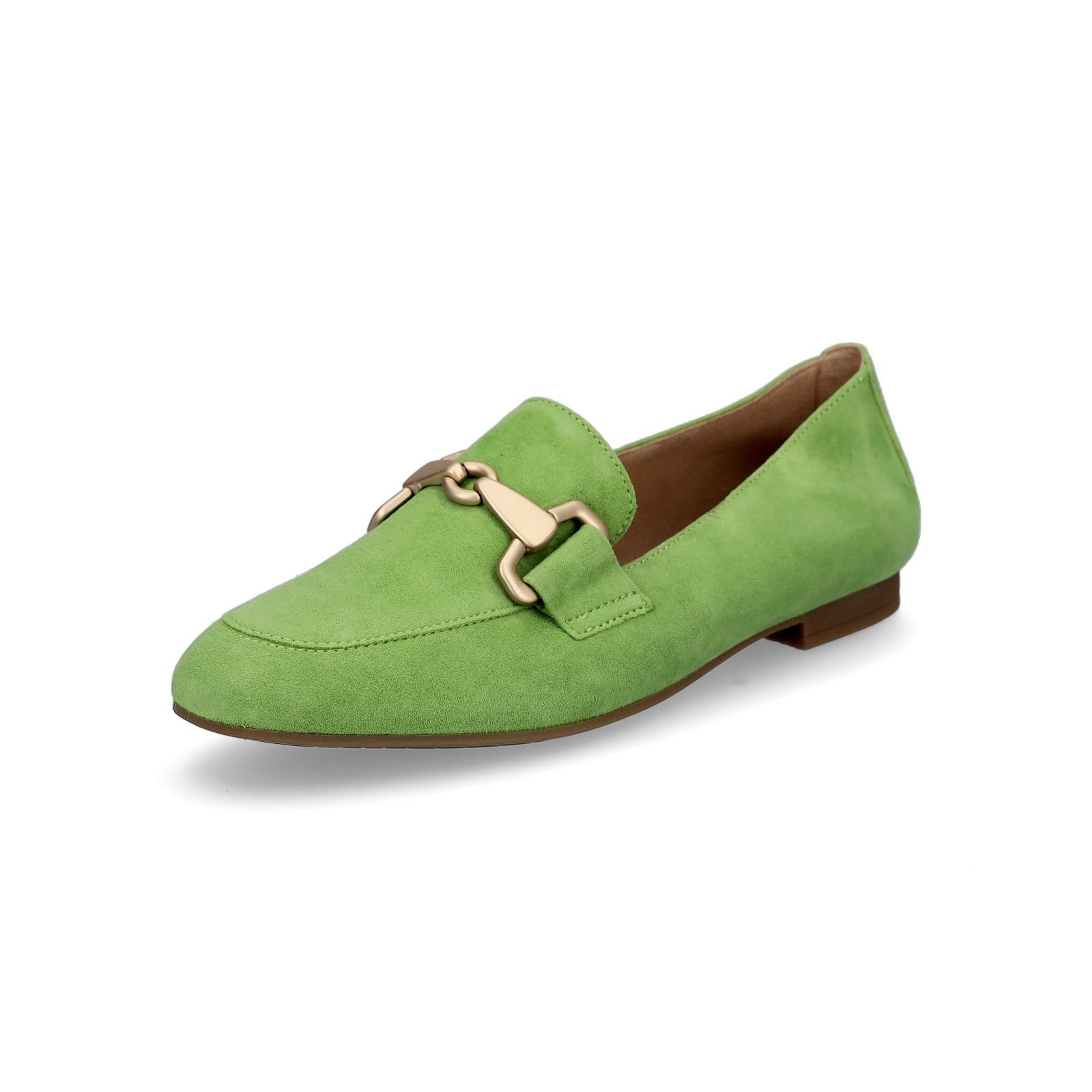 Gabor women's leather slippers green