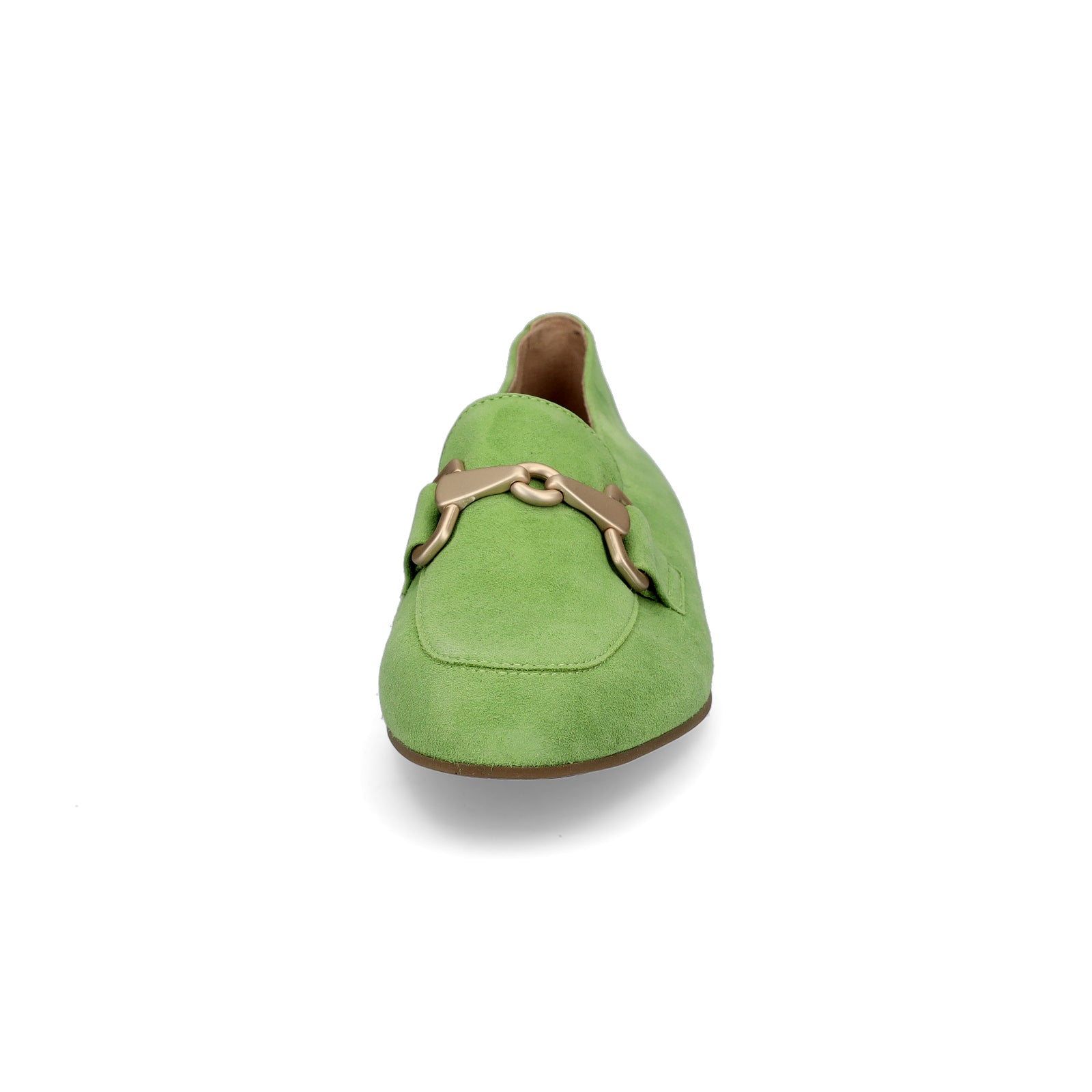 Gabor women's leather slippers green