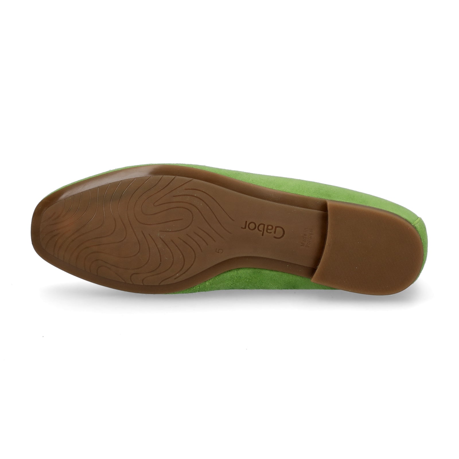 Gabor women's leather slippers green