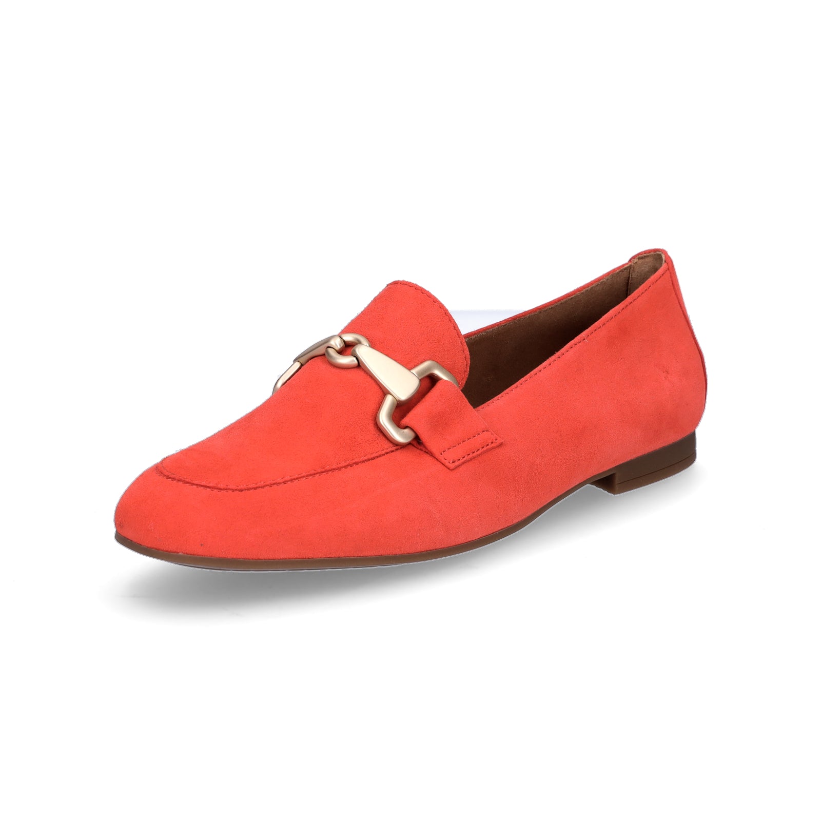 Gabor Damen Leder Slipper orange