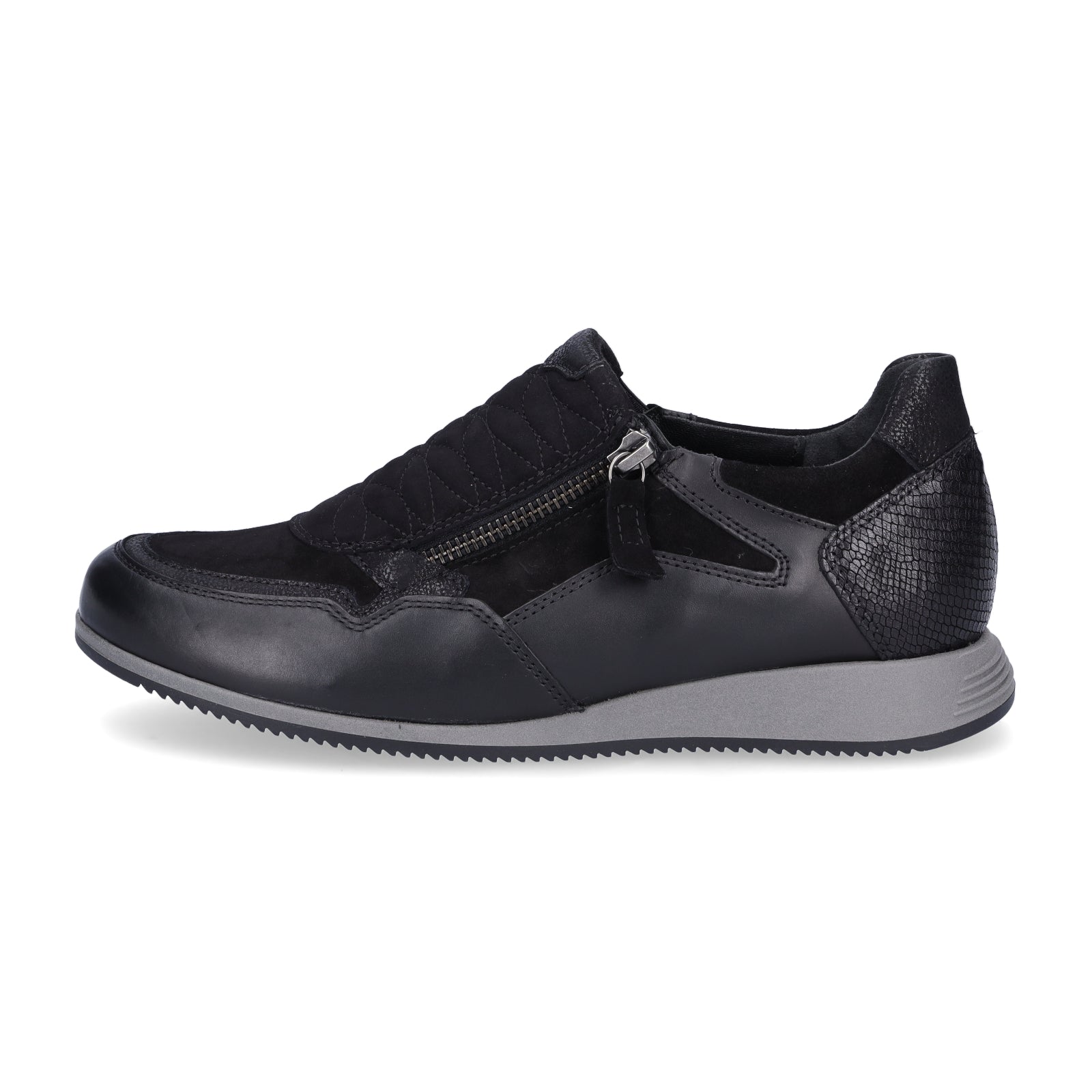 Gabor women's slip-on sneakers black