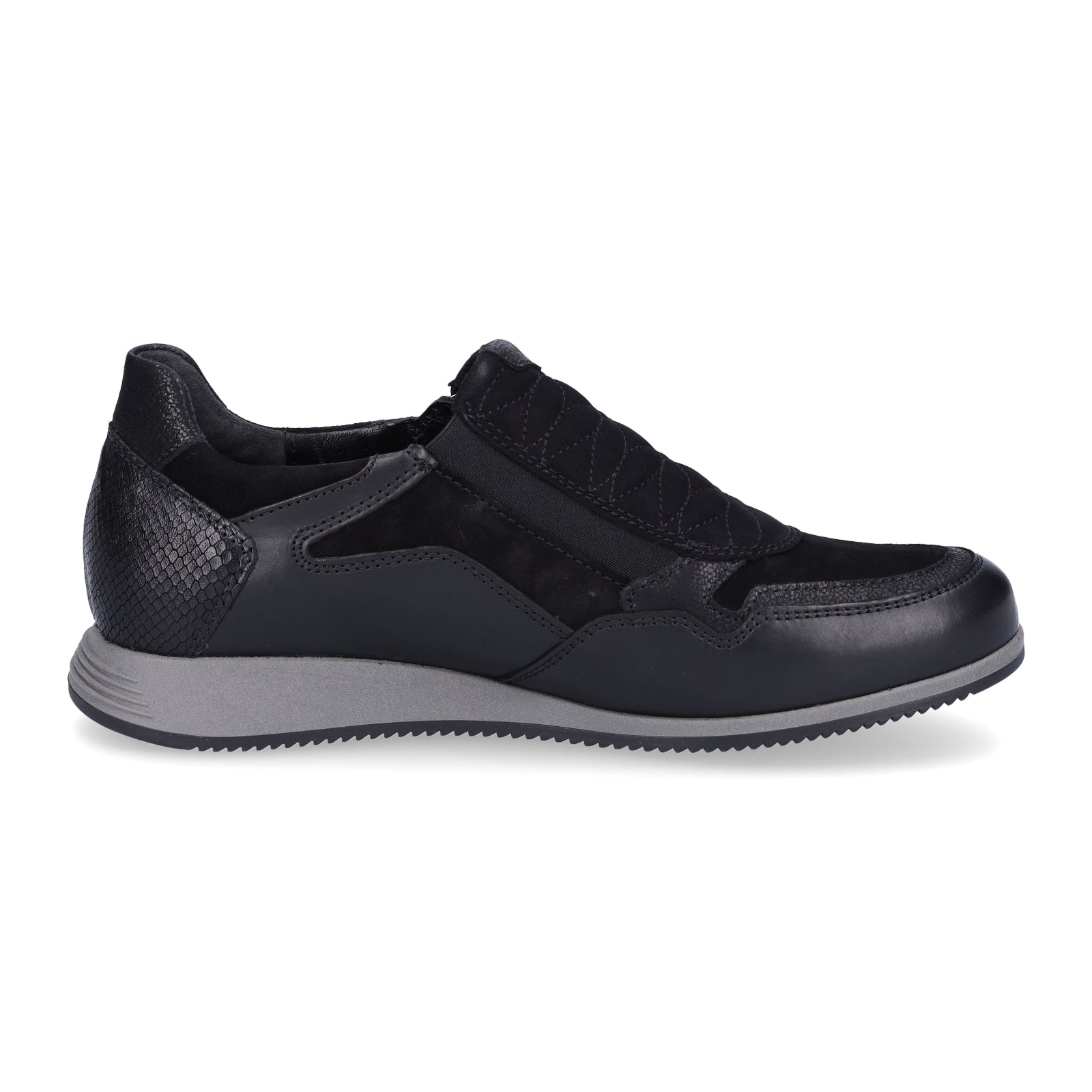 Gabor women's slip-on sneakers black