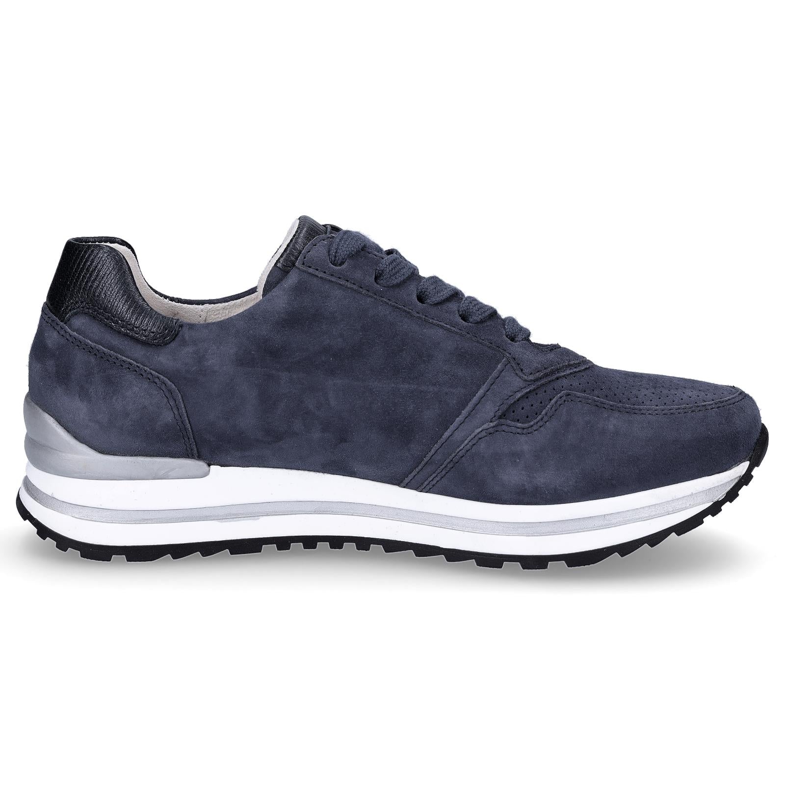 Gabor women's leather sneakers blue
