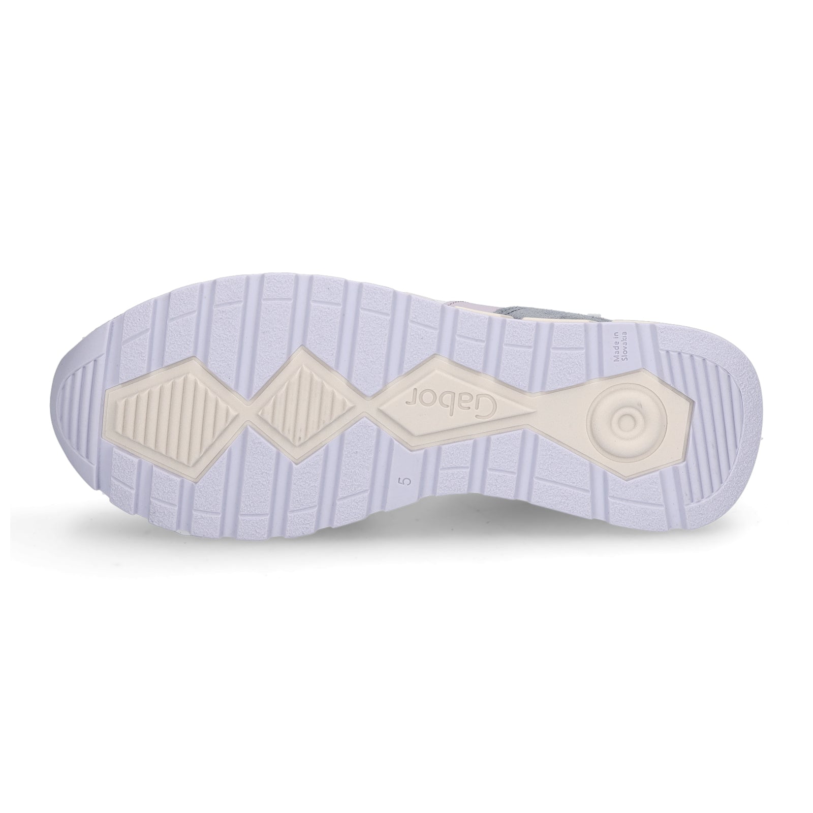 Gabor Damen Sneaker blau silber