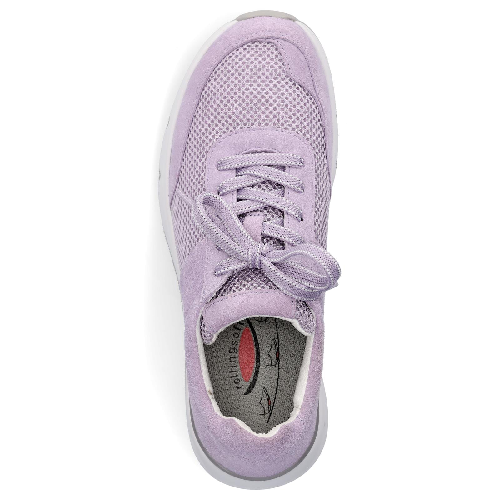 Gabor Rollingsoft women's sneakers lilac
