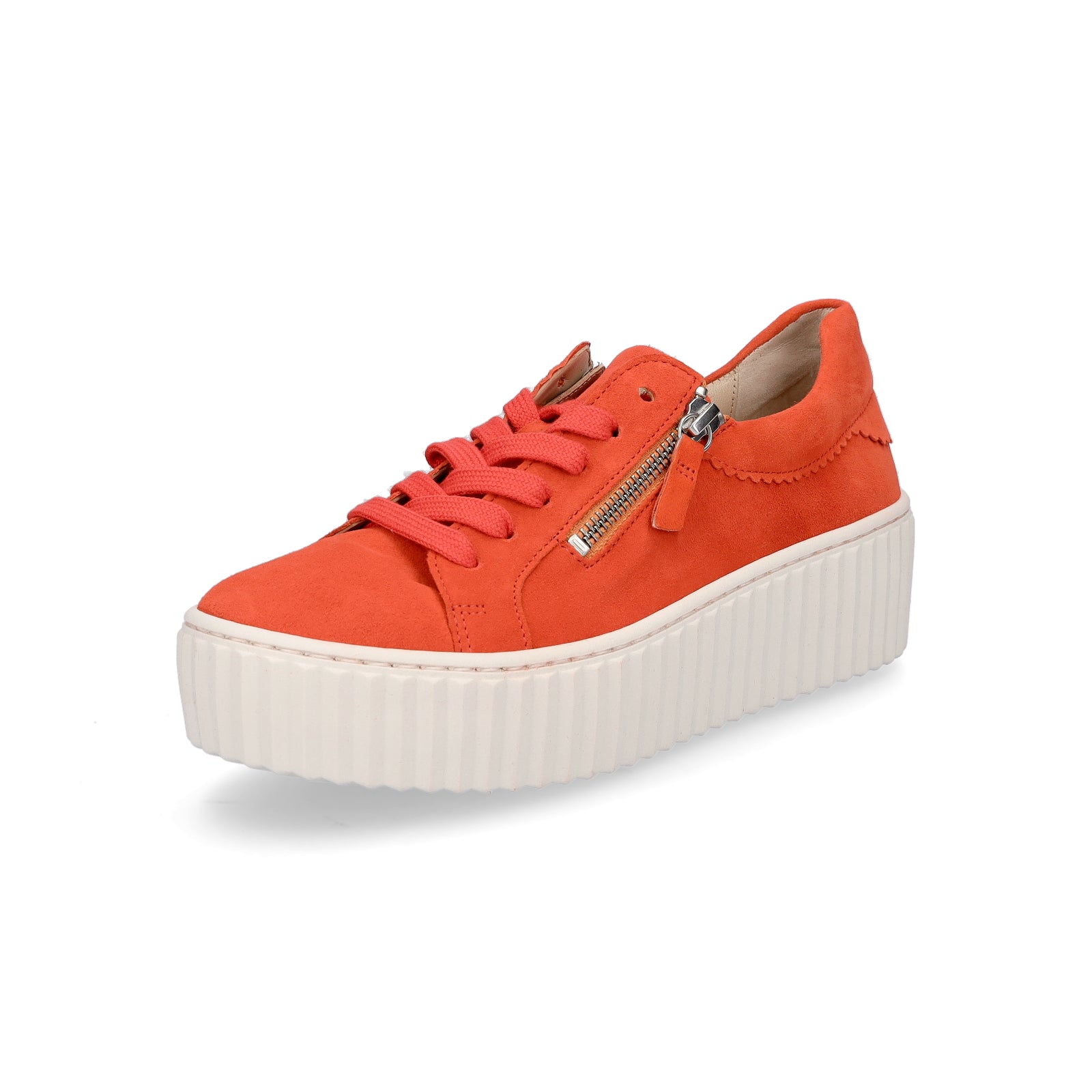 Gabor Damen Plateau Sneaker orange