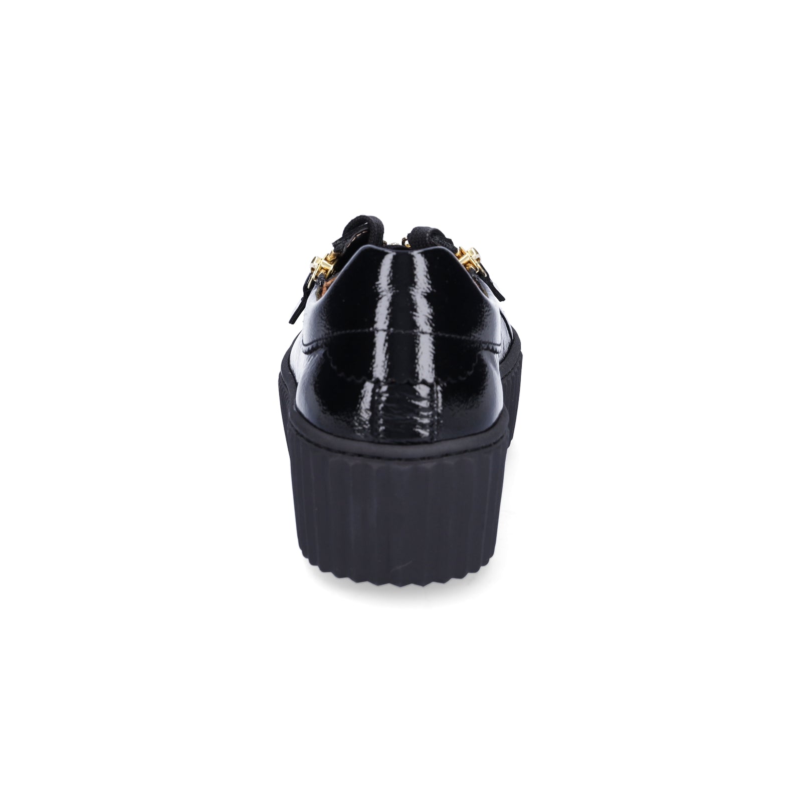 Gabor Damen Sneaker schwarz Lack