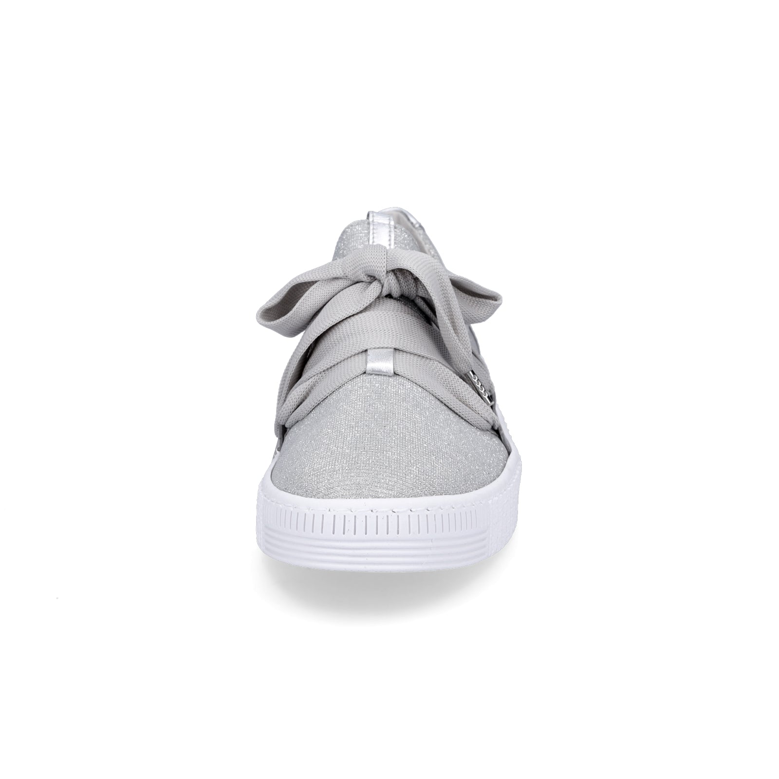 Gabor Damen Sneaker silber Glitzer