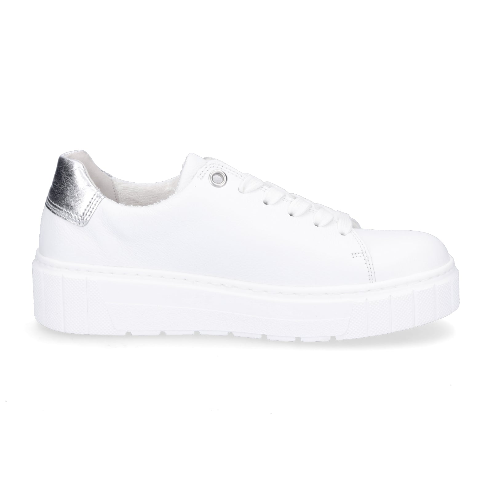 Gabor women's sneakers white silver