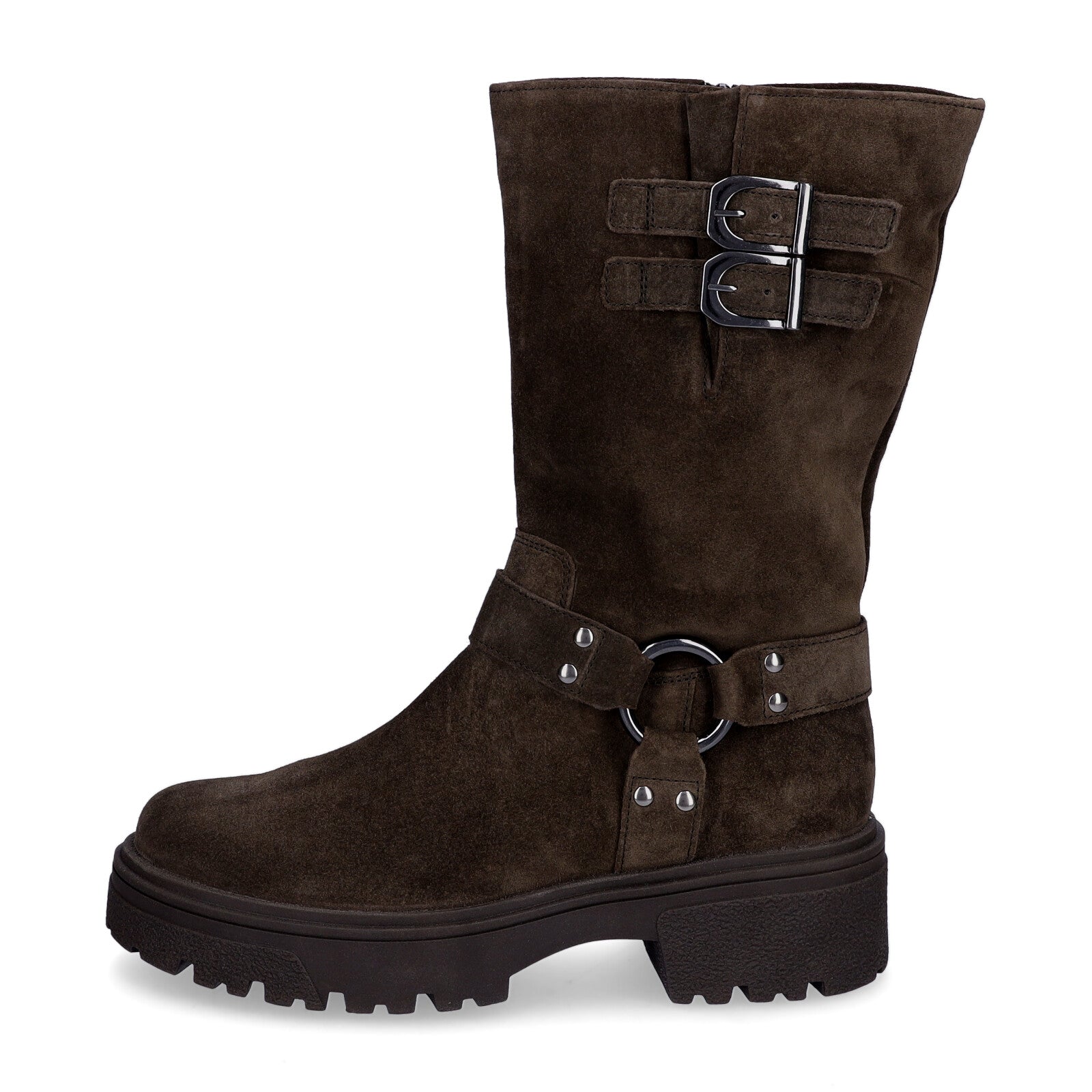 Gabor women's half-calf boots brown