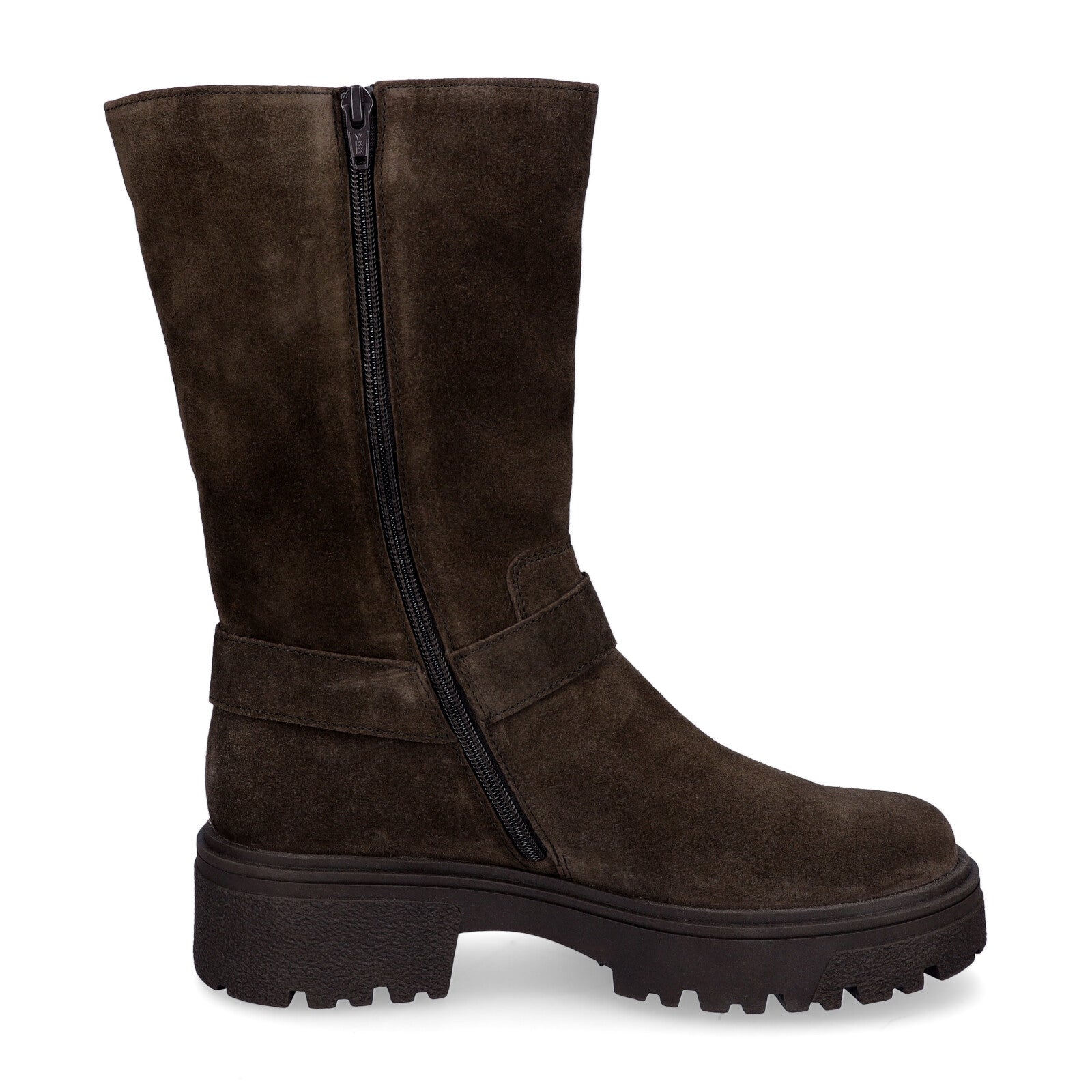 Gabor women's half-calf boots brown