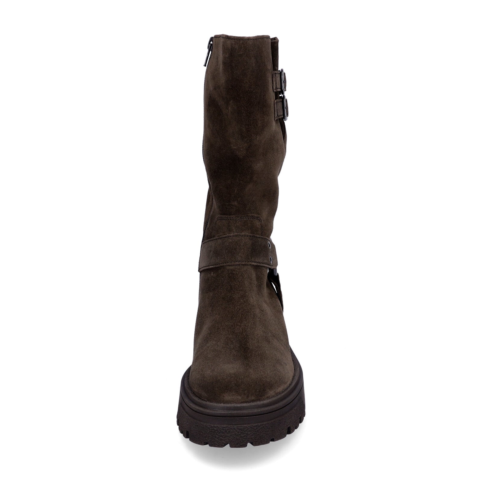 Gabor women's half-calf boots brown