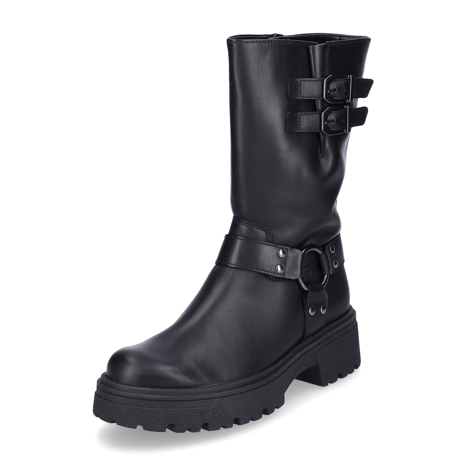 Gabor women's half-calf boots black