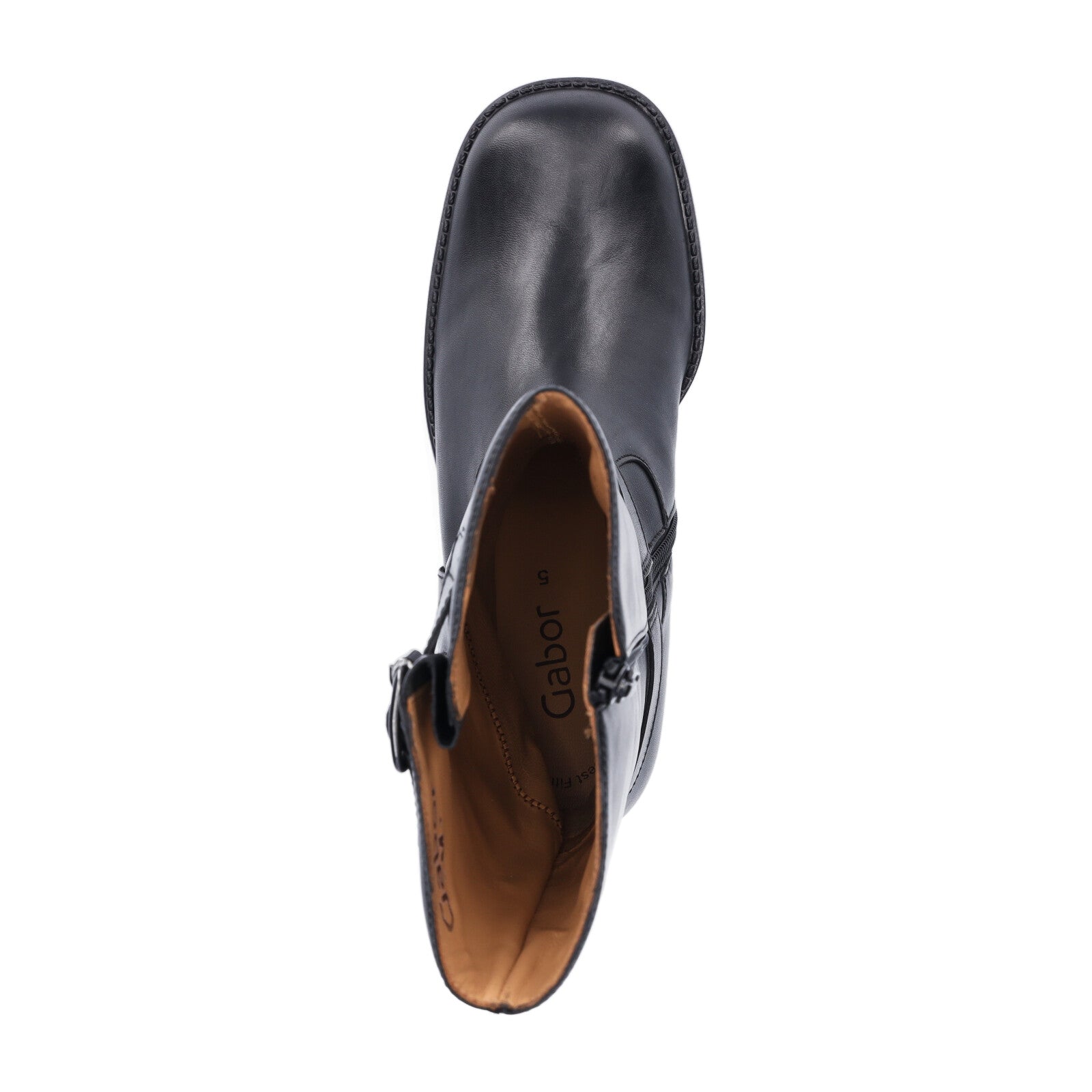 Gabor Damen Halbschaft Stiefel schwarz
