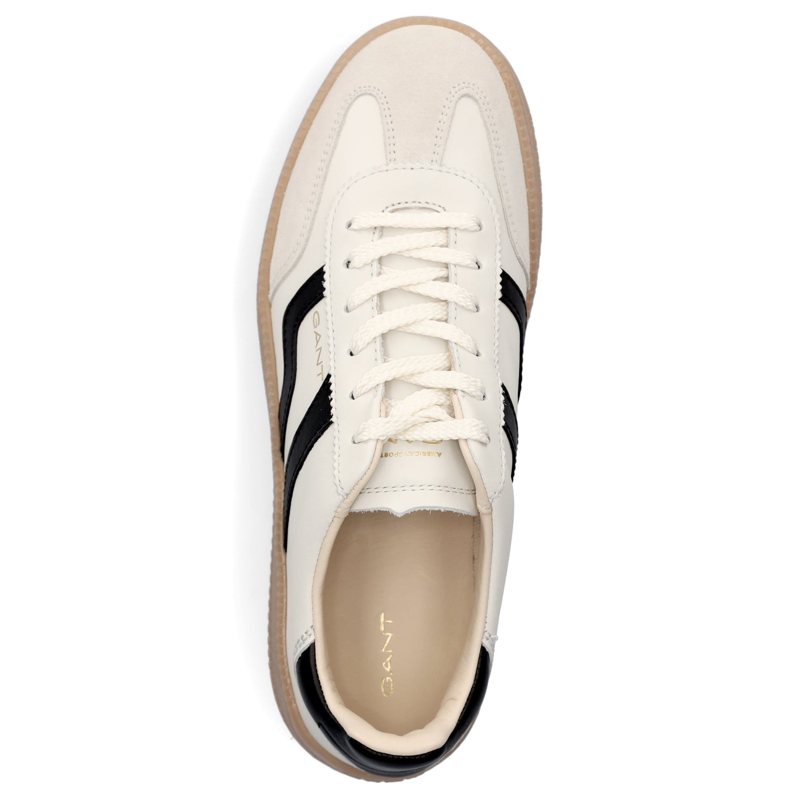 Gant Damen Sneaker Cuzmani weiß schwarz